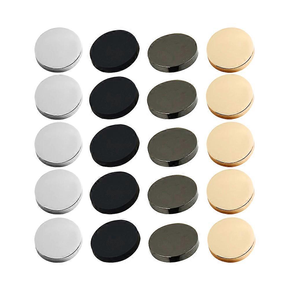 Metal Buttons Coat Flat Buttons for Sewing 40Pcs Creative Zinc Alloy