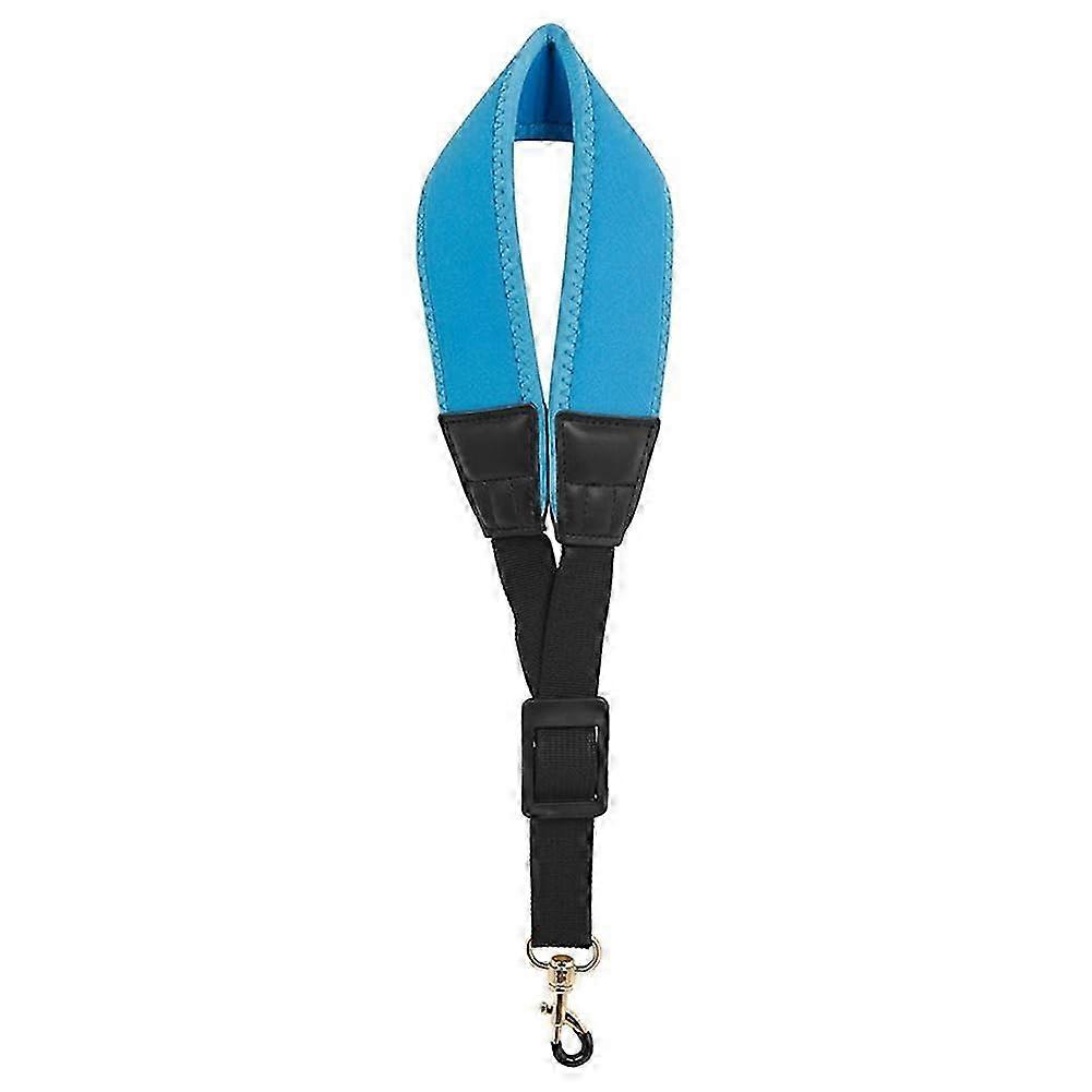Adjustable Single Shoulder Strap Saxophone Neck Strap, LaborSaving Shoulder Strap for Playing, Blue, Durable, Easy Installation 2025