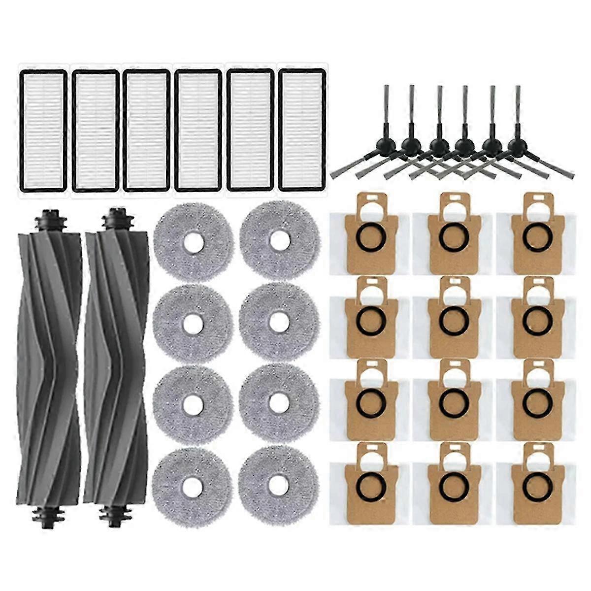 For Bot L30 Ultra L20 Vacuum Hepa Filter Mop Cloth Dust Bag 2025