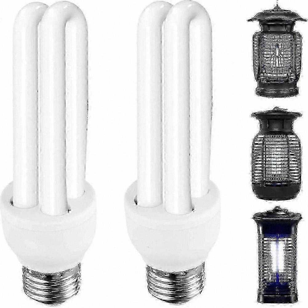 2-Pack E27 20W 2U LED Light Bulbs for Home Lighting