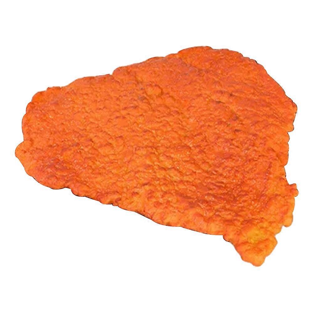 PVC Fried Chicken Cutlet Prop for Kitchen Decoration 4Pcs Pack