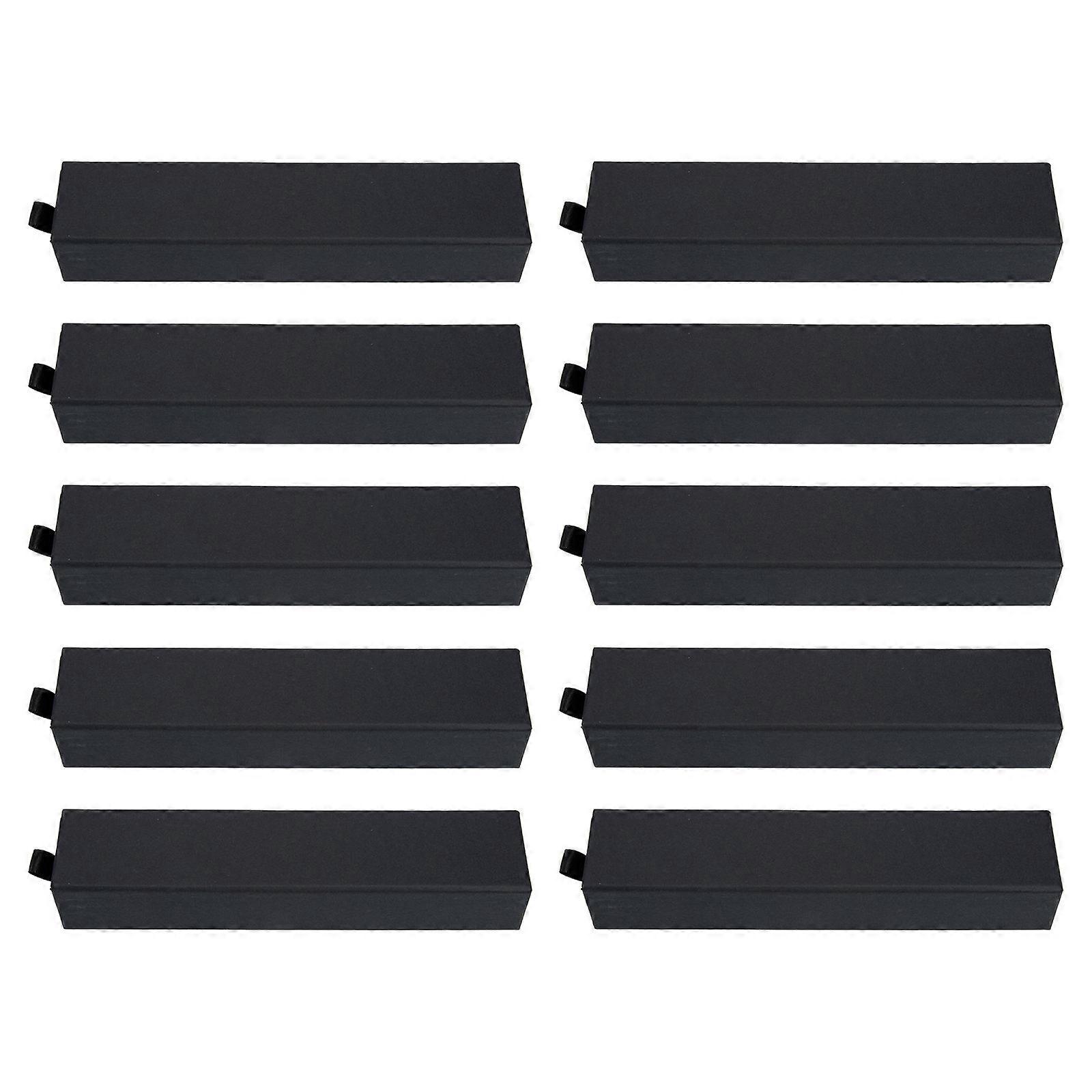 Paper Drawer Box Jewelry Container for Storage 20Pcs Black