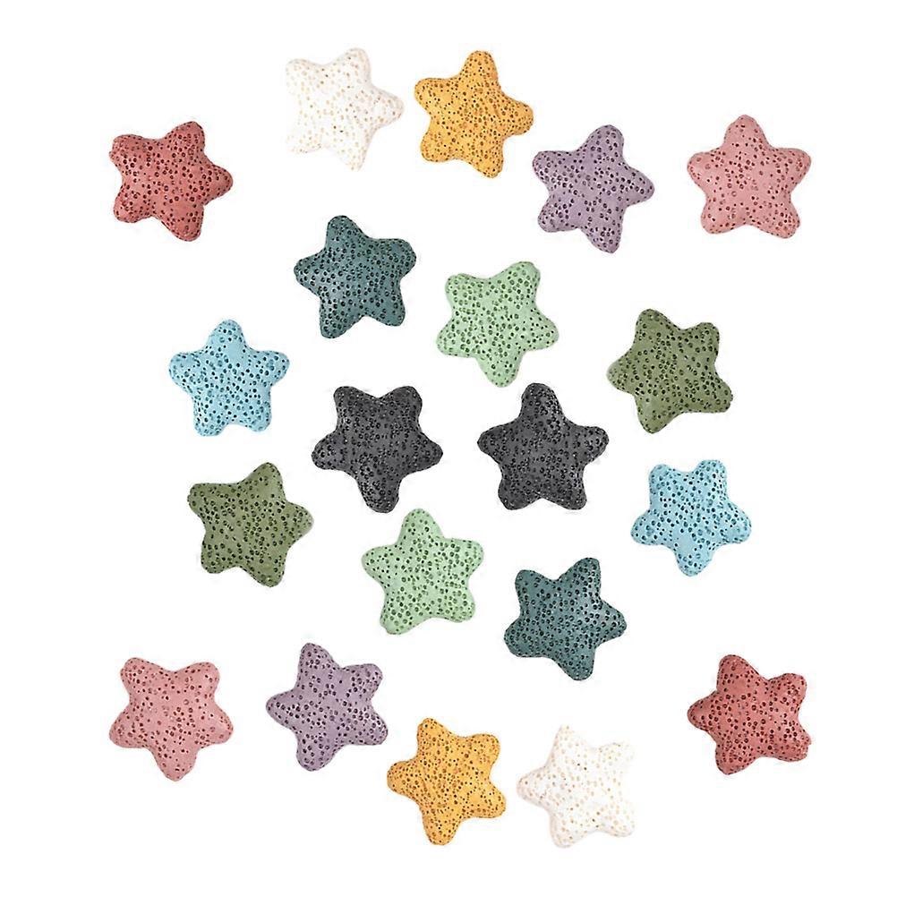 DIY Charm Pendant Set Star Shape for Jewelry Making 40Pcs Assorted