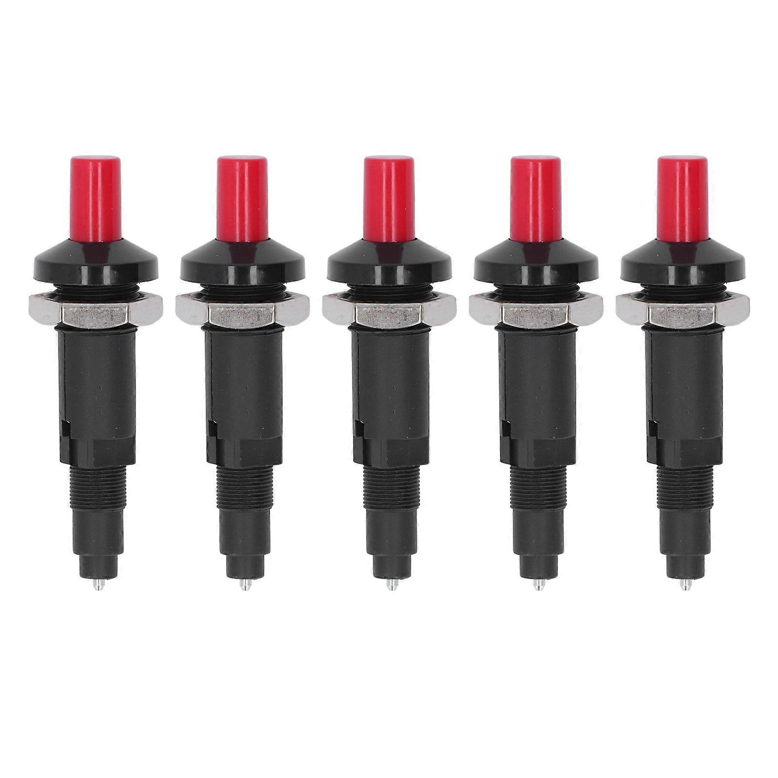 5pcs Piezo Spark Ignition One Outlet Plug Push Button Igniter Kitchen Lighter Accessories Fits for Gas Heater