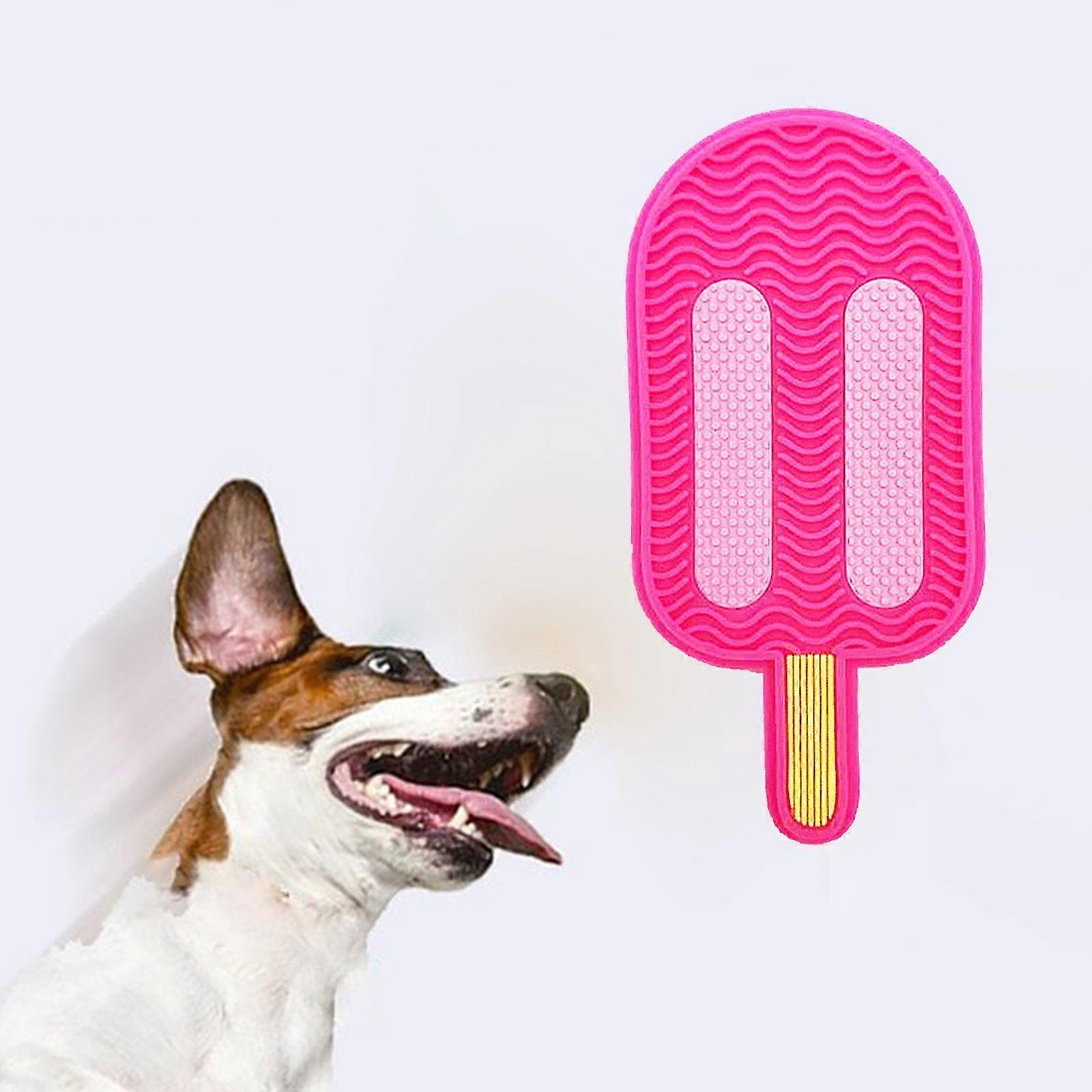 Licking Mat for Dogs, Dog Slow Feeder Lick Pad with Strong Suction Cups