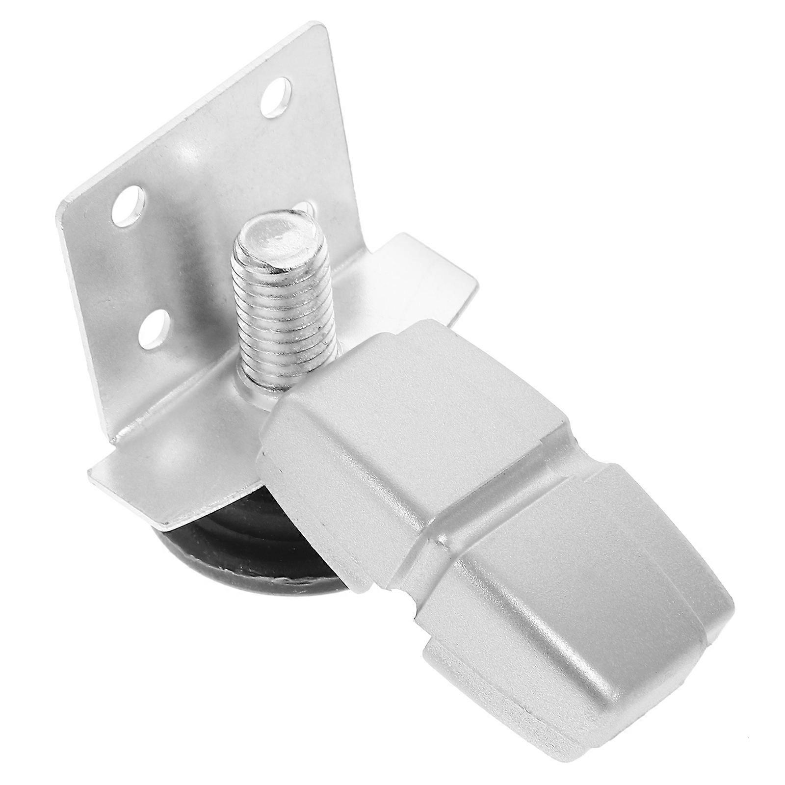 Pads for Desk Desk Screen Hardware Fixed Pad Aluminum Alloy Square Simple Appearance 4.50X4.50X3.30CM 1Set