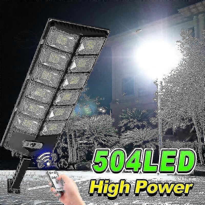 超明るい9000w太陽屋外LEDライト低エネルギー消費ソーラーライト防水誘導ガーデン屋外街路灯