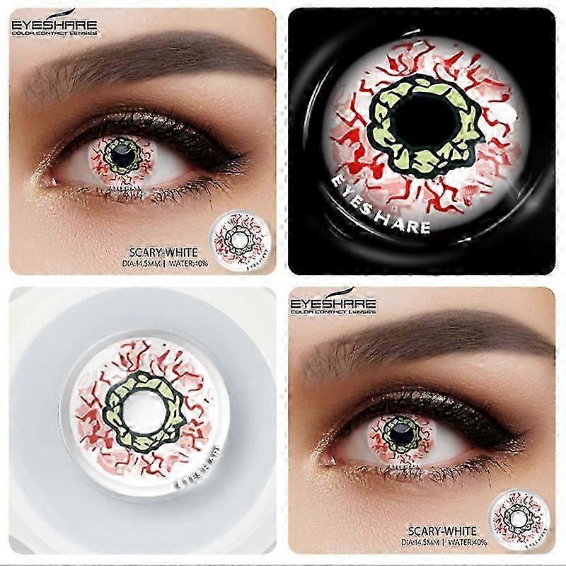 ハロウィーンコスプレカラーコンタクトレンズ目アニメレンズ目用カラーレンズコスプレコスメティックカラーコンタクト