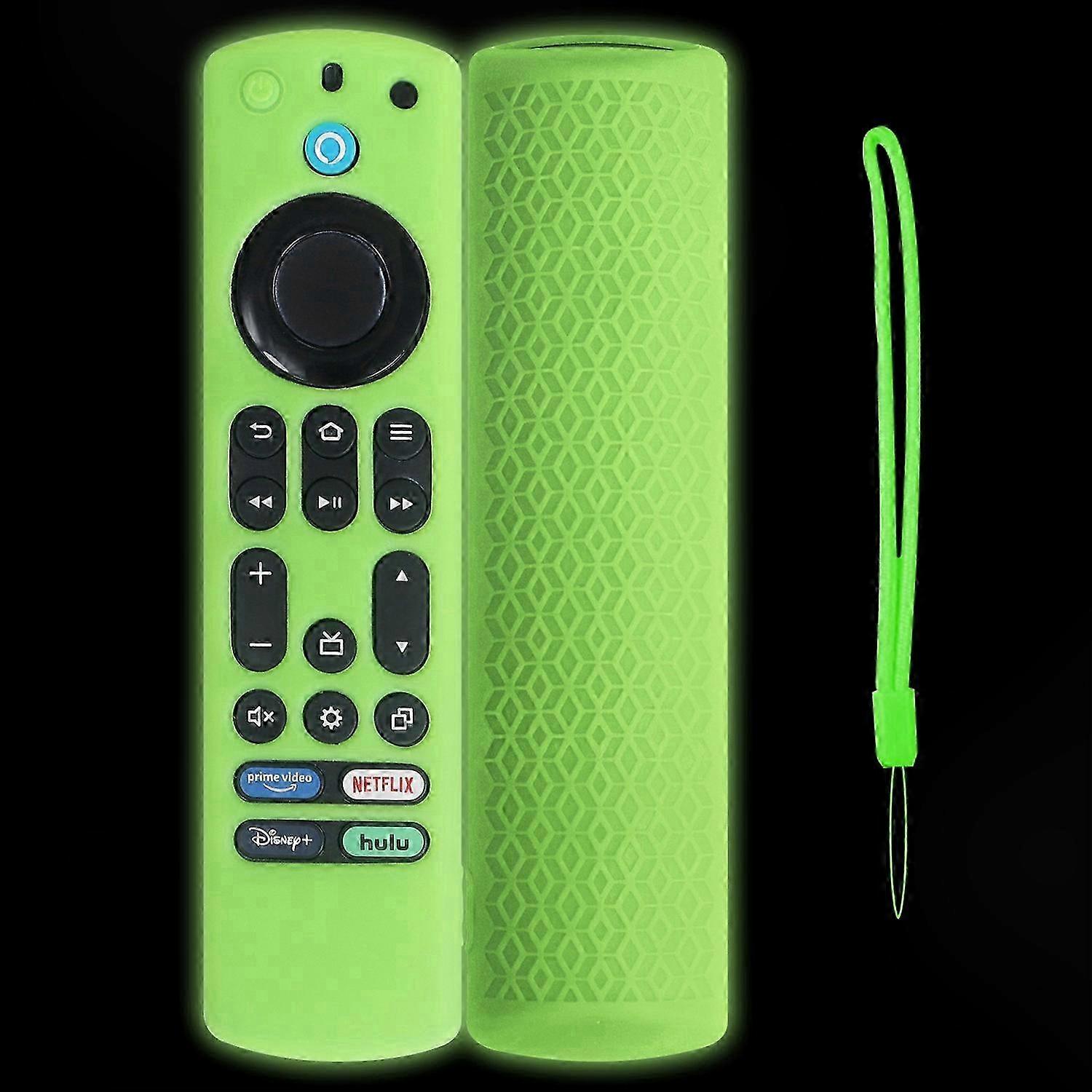 Silicone Protective Case with Strap for 4K Max Remote Control Cover Dustproof Storage Solution