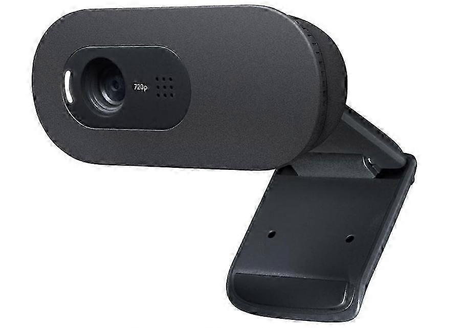2025 HD Webcam - Streaming Webcam, 720p HD External USB Camera for Desktop or Laptop with Long-Range Microphone, Compatible with PC or Mac - Grey(Blac