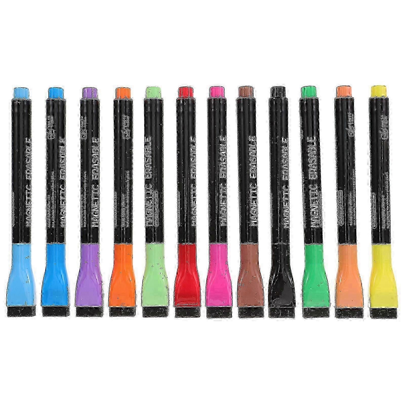 Set of Colorful Dry Erase Markers for Painting and Writing