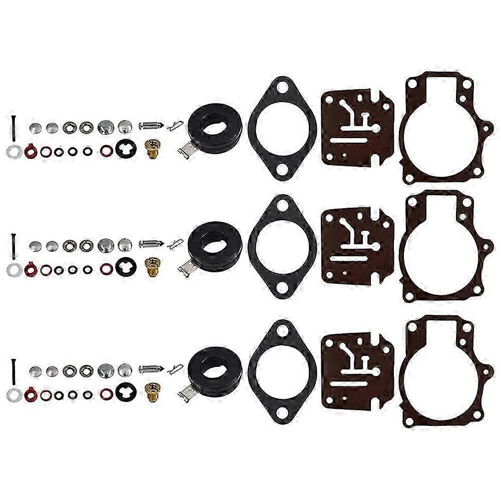 Carb Rebuild Kit with Float for Johnson Evinrude 396701 65 70 75