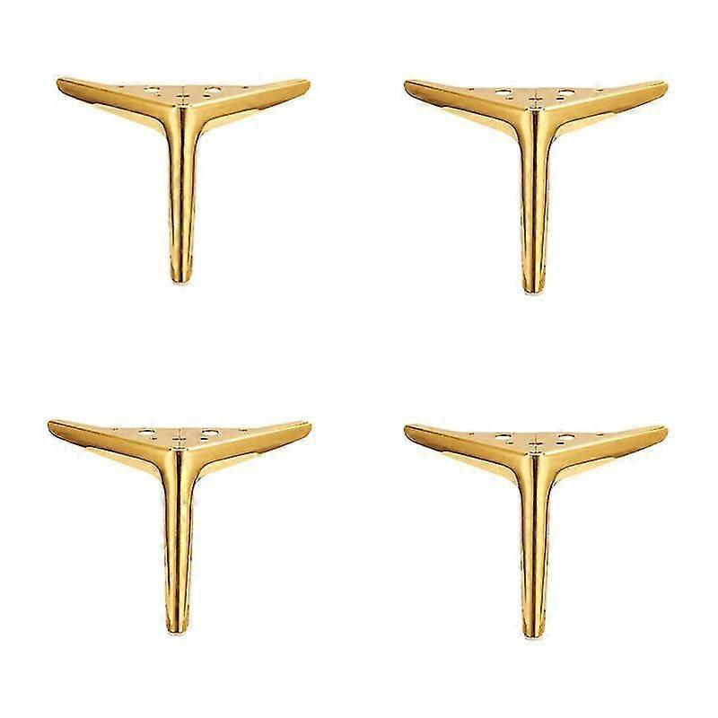 4家具脚、チルトソファ脚、テーブル脚キャビネット脚ベッドサイドメタルフィートのセット