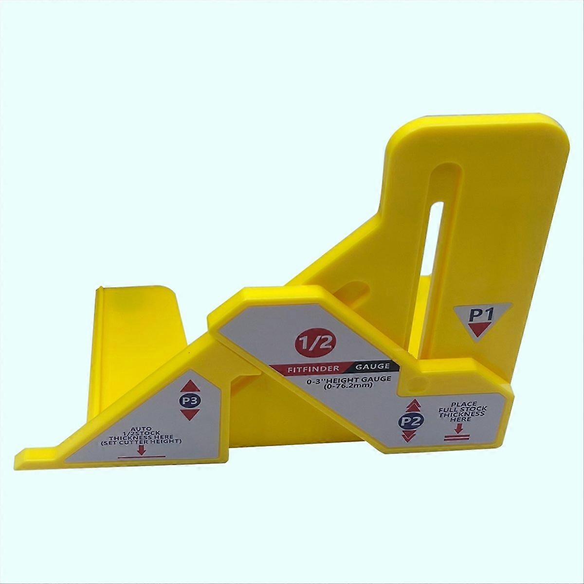 wood board beveling and positioning punching instrument