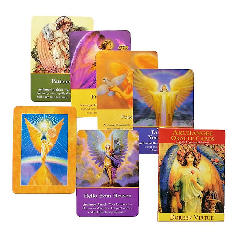 Magic Archangel Oracle Cards Earth Magic Read Fate Tarot Card Game 45-card Deck