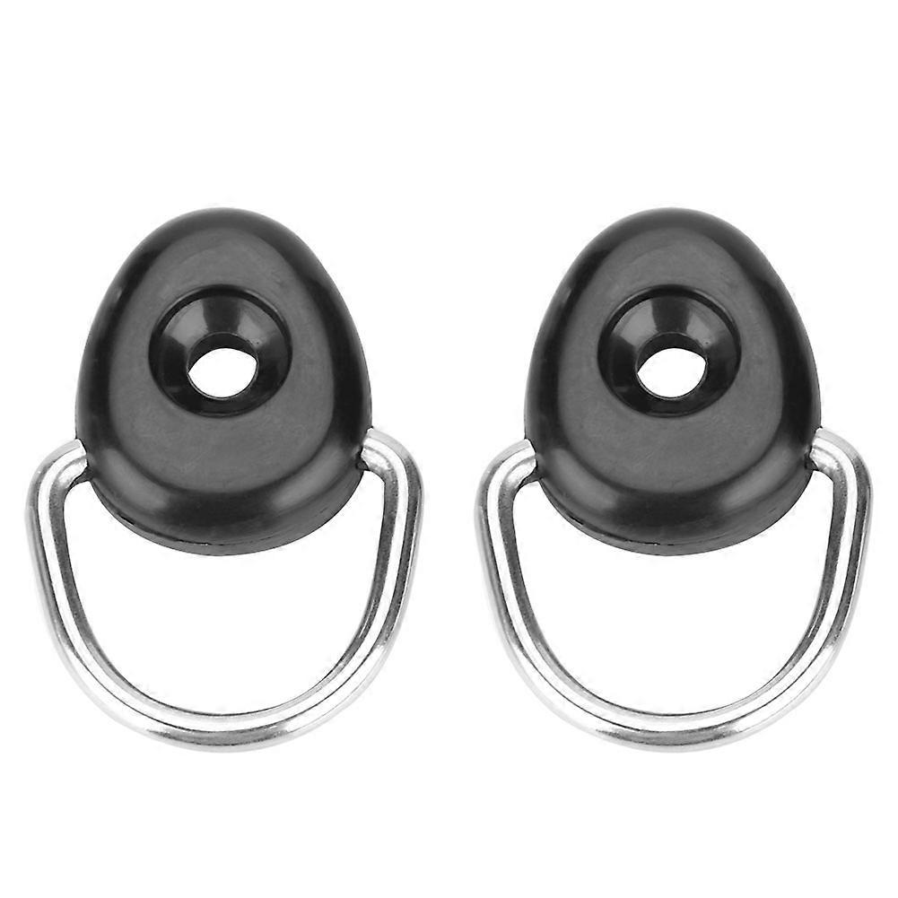2pcs Kayak D Ring Tie Down Loop Safety Deck Fitting Accessory Parts