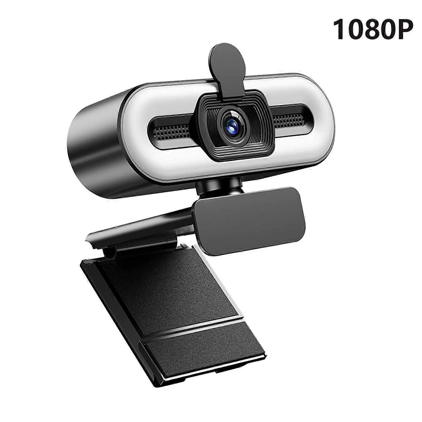 Streaming Webcam with Privacy Shield 1080p/2K Wide Angle Camera Auto Focusing For Gaming Live Broadcast Multicolor