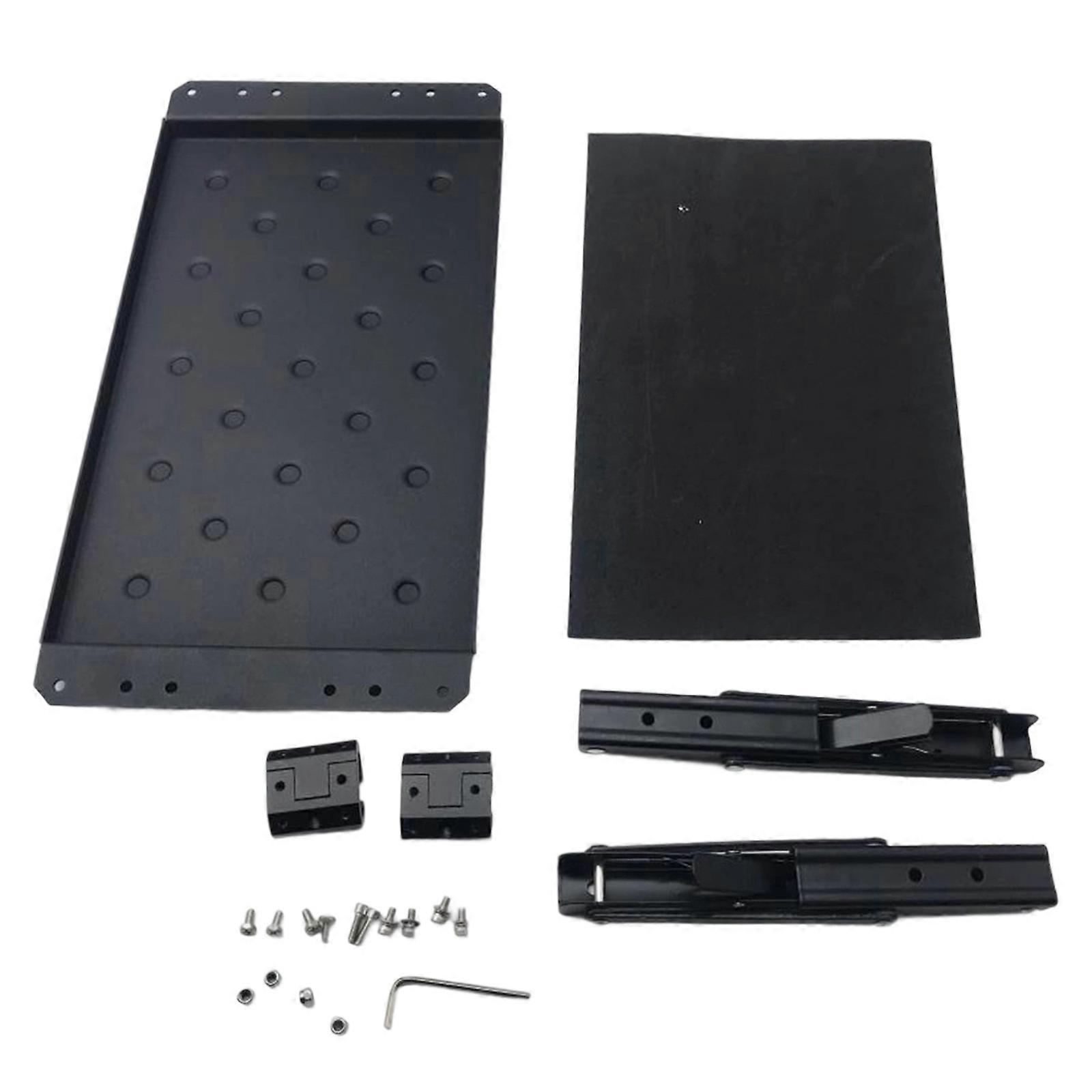 Quick Release Tool Tray Worktables For Toolbox Magnetic Foldable Tray Detachable Extension Surfaces Durability Design Multicolor