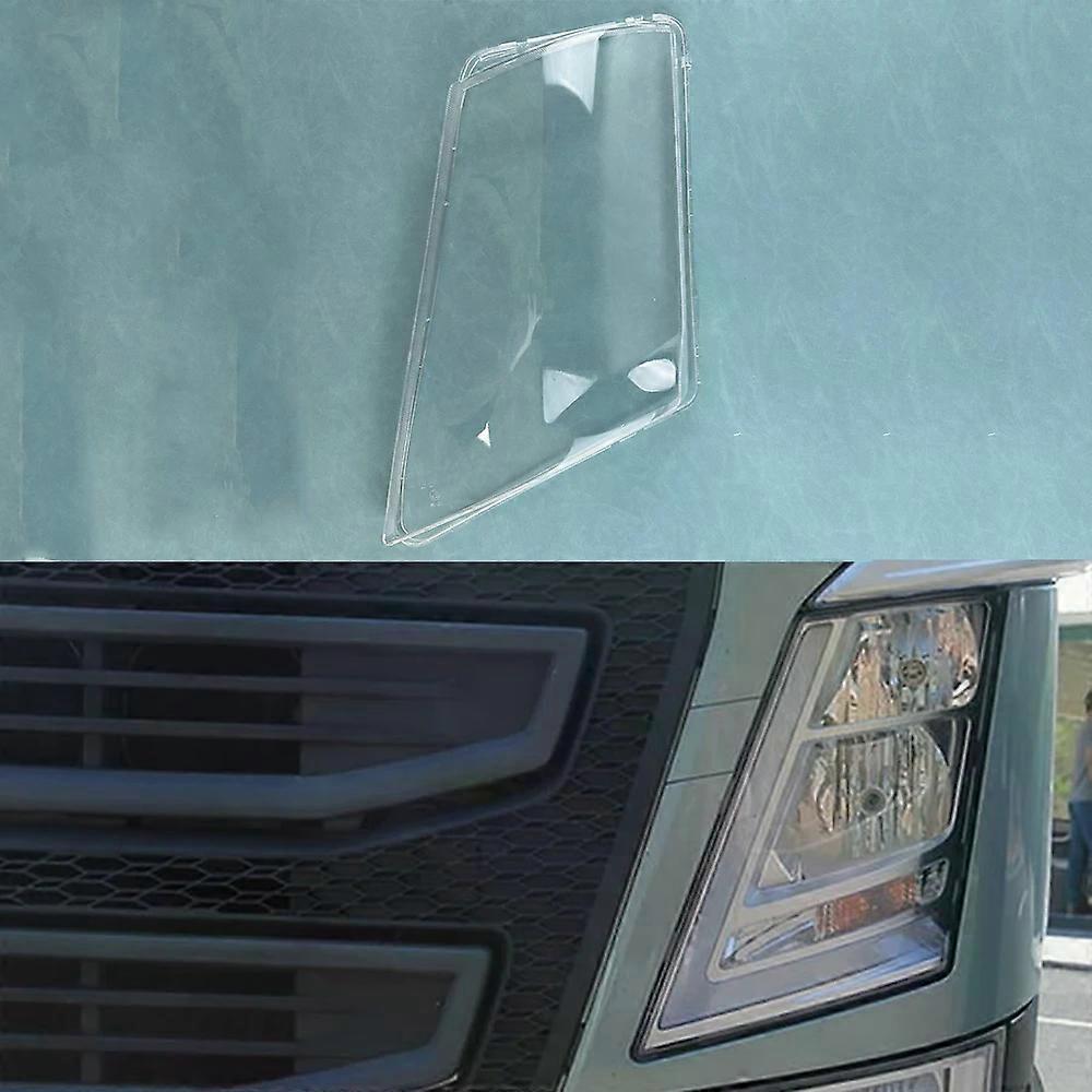 For Volvo FM460 FM440 Headlamp Cover Transparent Shade Lamp Headlight Shell Lens Plexiglass Replace Original Lampshade
