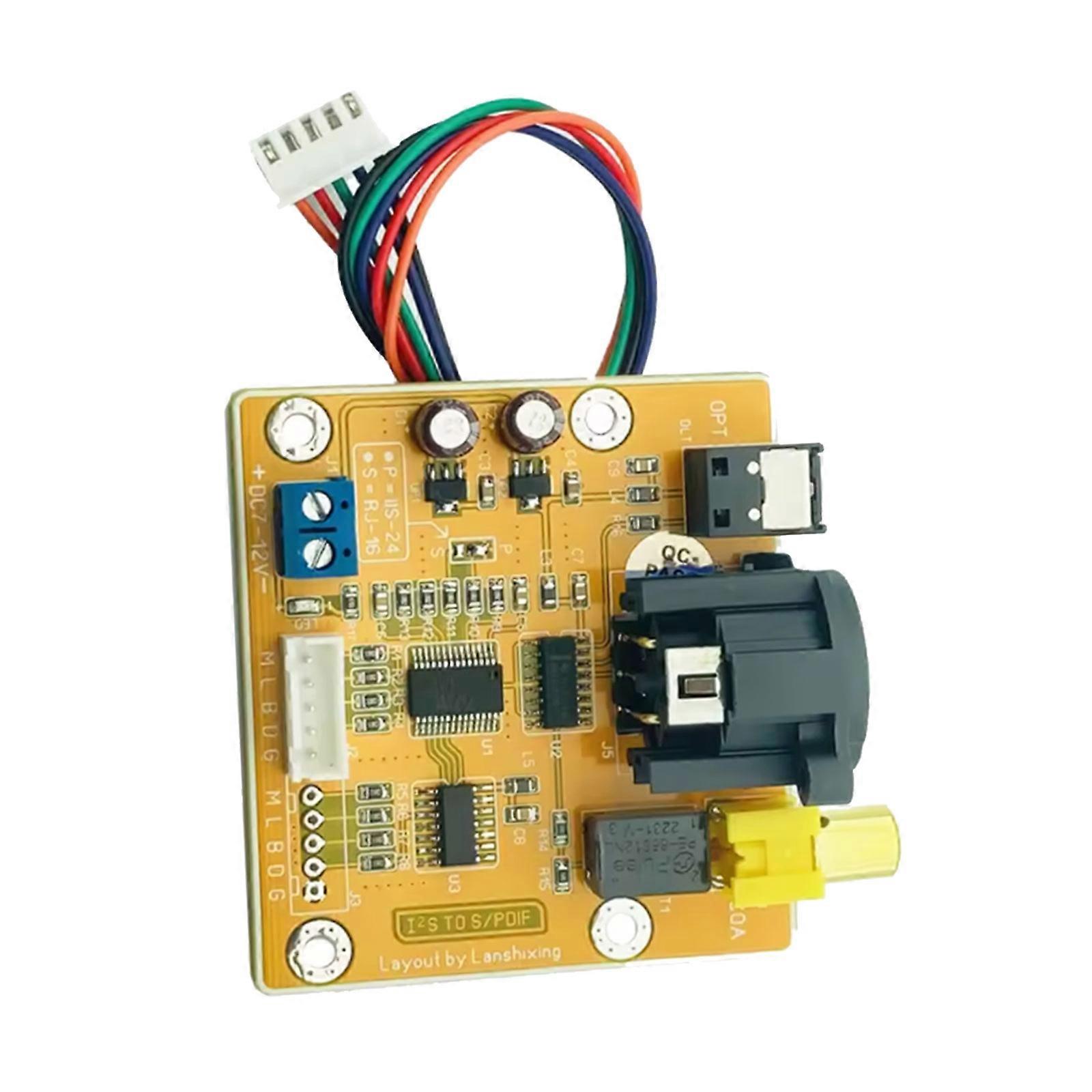 GY 770 Affordable Digital Signal Output Module For Fiber Opticals Coaxials And Balanced Sound Connection Multicolor