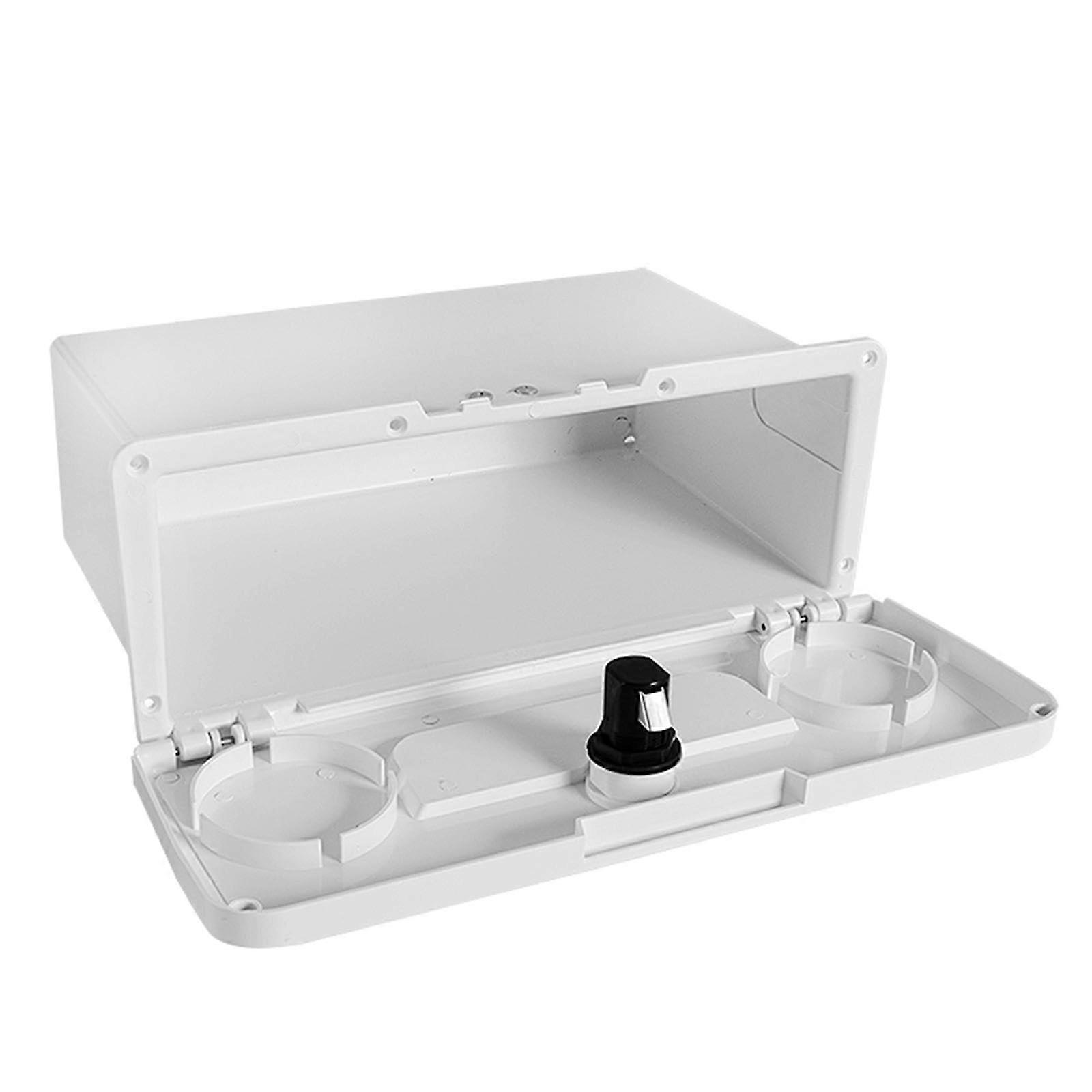 Yacht Storage Container ABS Waterproof Storage Box with Secure Locking System For Sailing Accessories  White