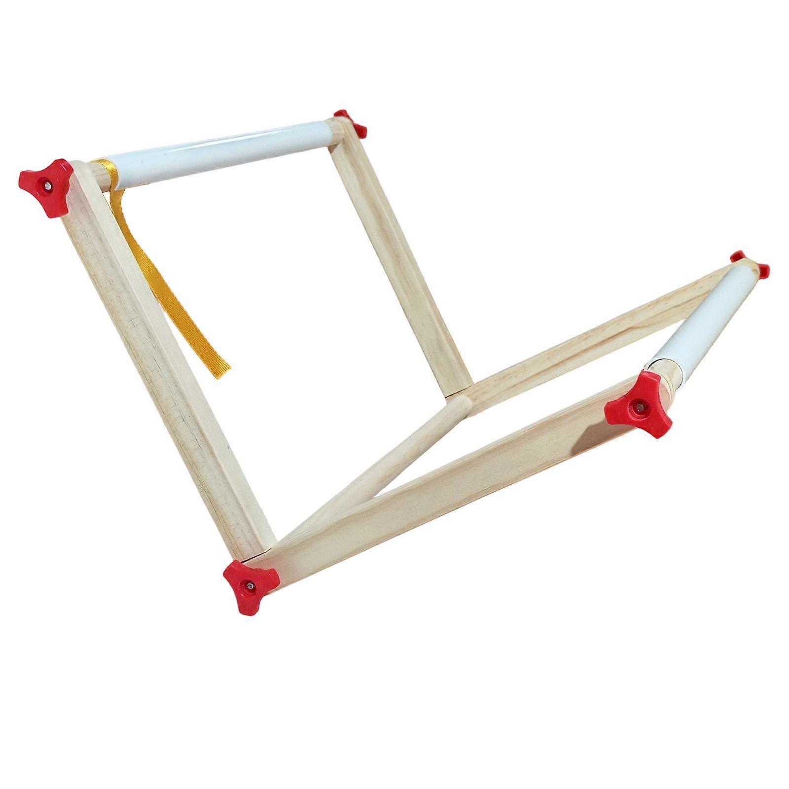 Portable Embroidery Frame With Easy Assembly Sewing Stand For Home Craft Projects Multicolor