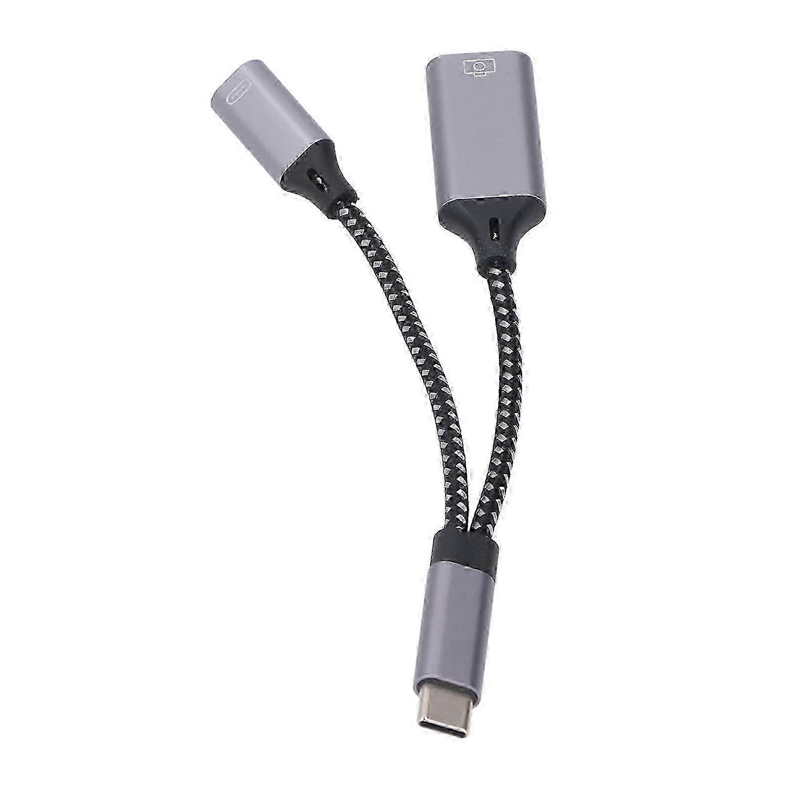 USB C to USB3.0 OTG Adapter Cable Fast Stable Transfer Aluminium Alloy Fast Charging for Computer Phone Tablet