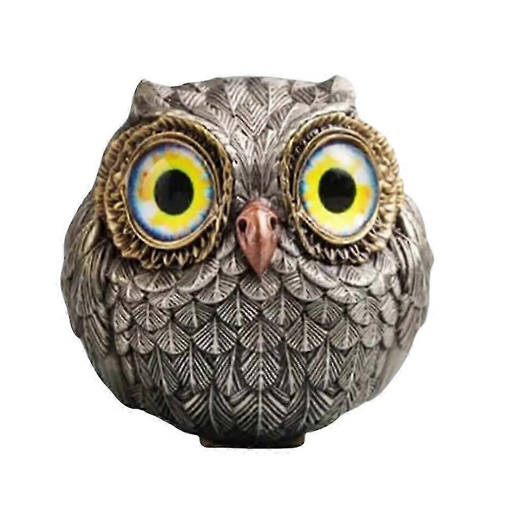 Retro Owl Decor Figurines Shelf Decor 2025