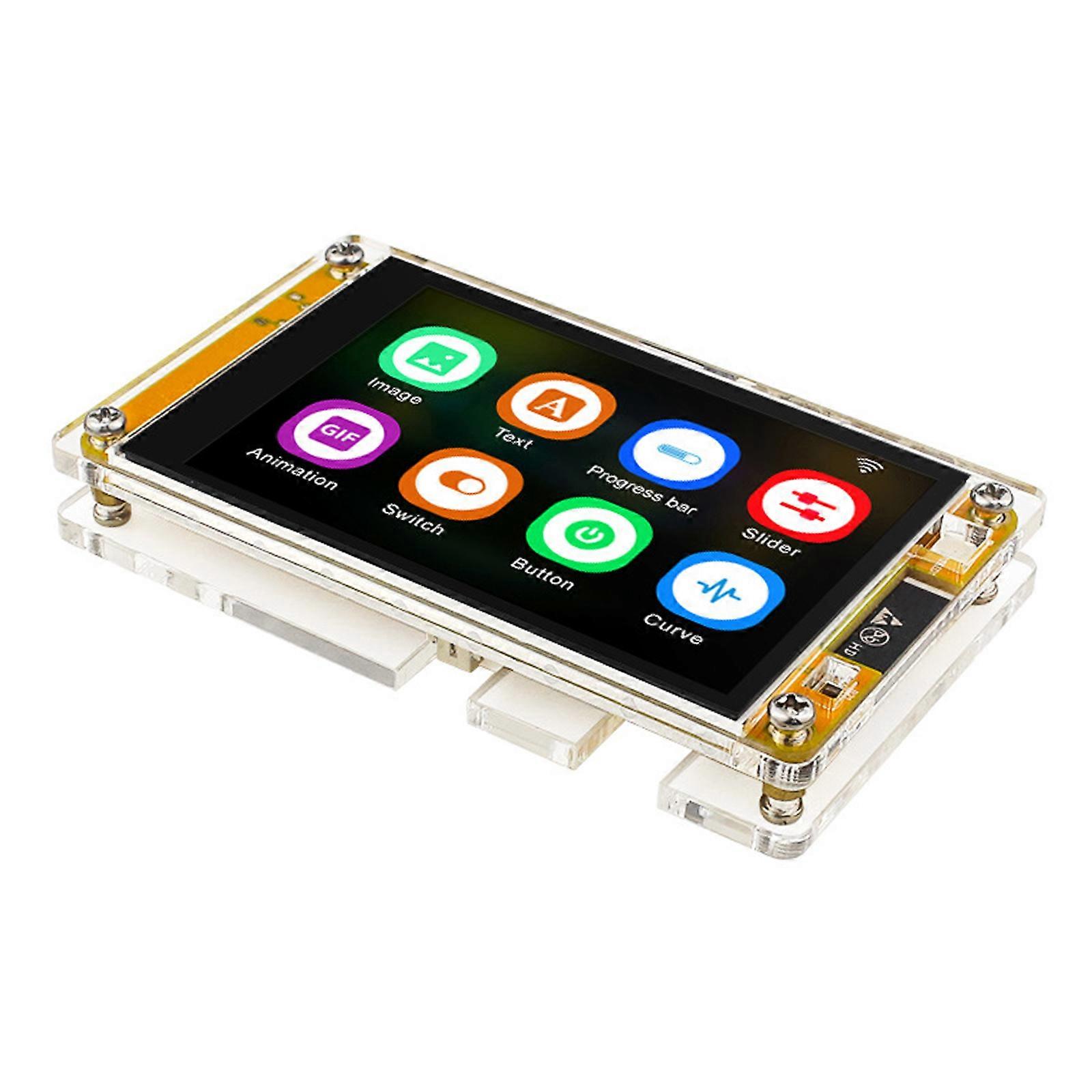 Acrylic Case Enclosure for ESP32 3.5'' Development Board Capacitive Touches Screen Fixing Housing Case Multicolor
