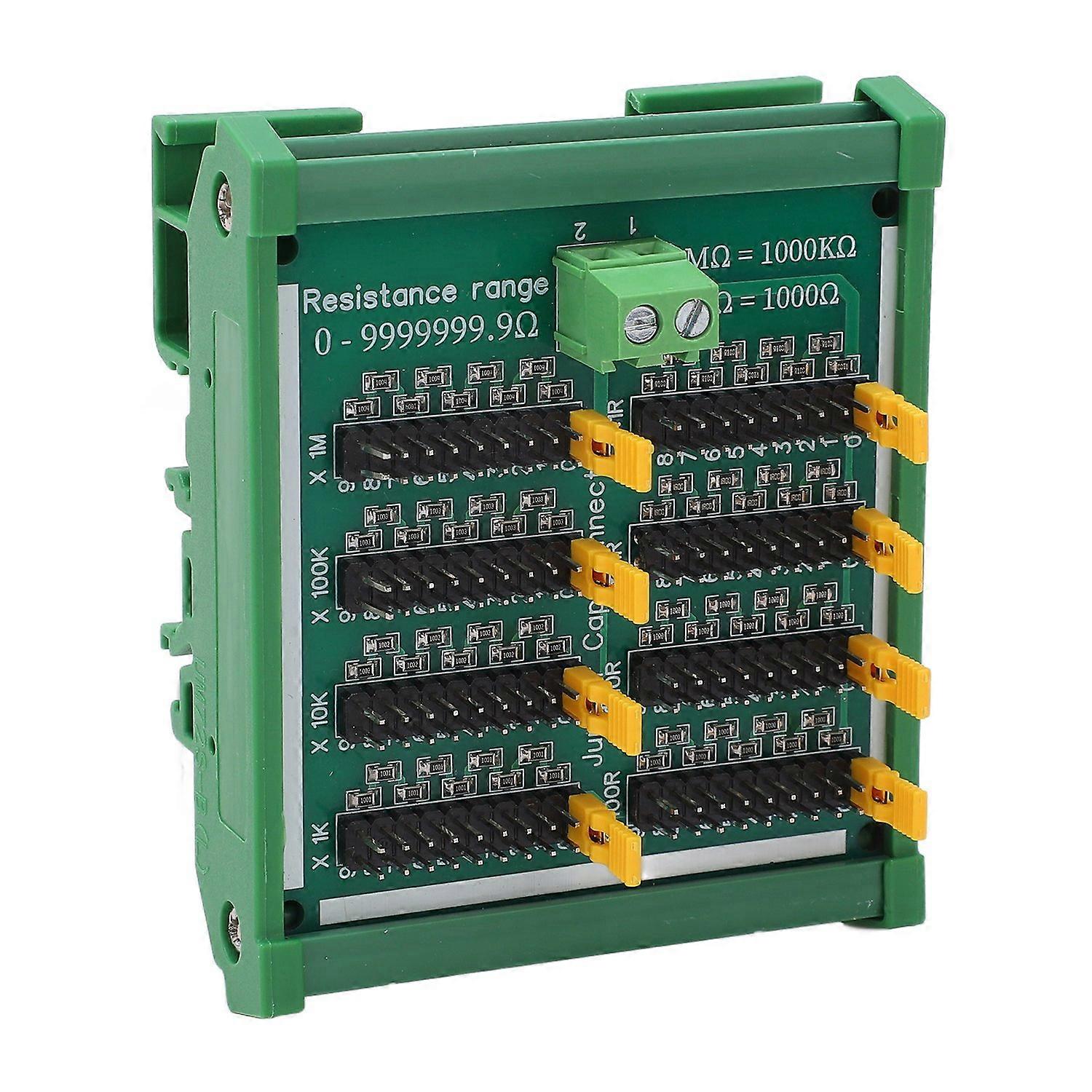 Resistor Board 0 to 9999999.9 Ω PCB Programmable SMD Resistor Board with Terminals 220V