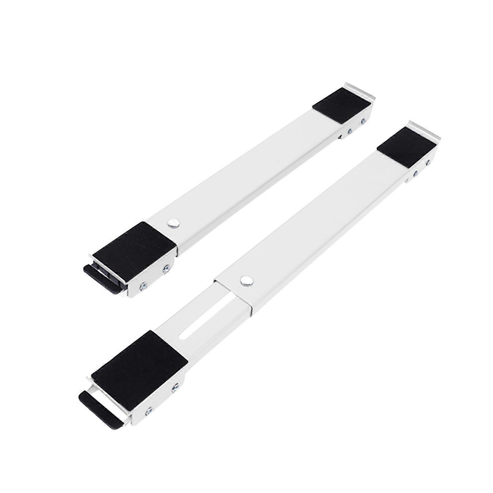 YiFudd Universal Refrigerator Drum Washing Machine Base Adjustabl Movable Bracket Low-profile All-metal Anti-rust Bracket