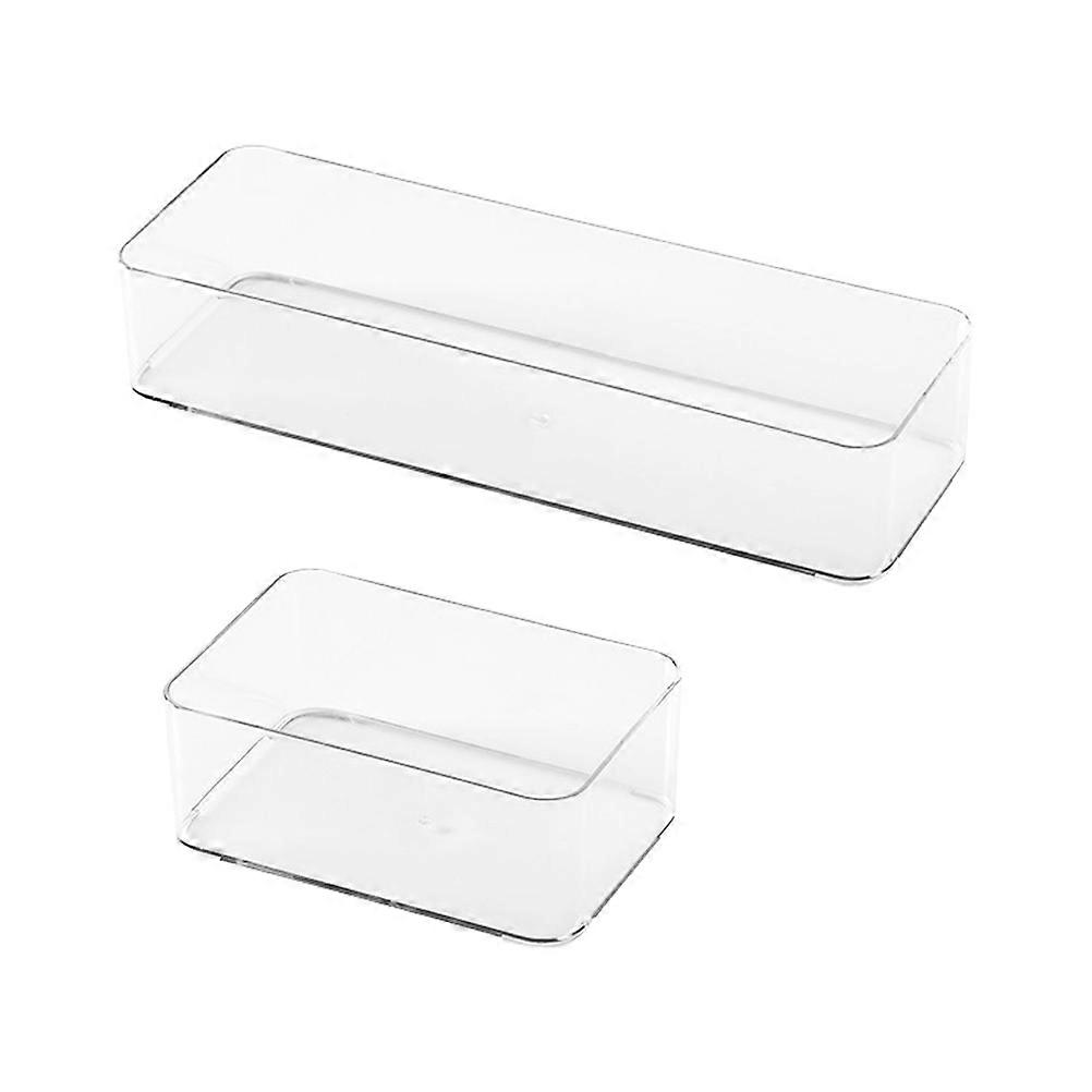 Kitchen Storage Box Household Storage Case for 2Pcs Multi-Function Organizer