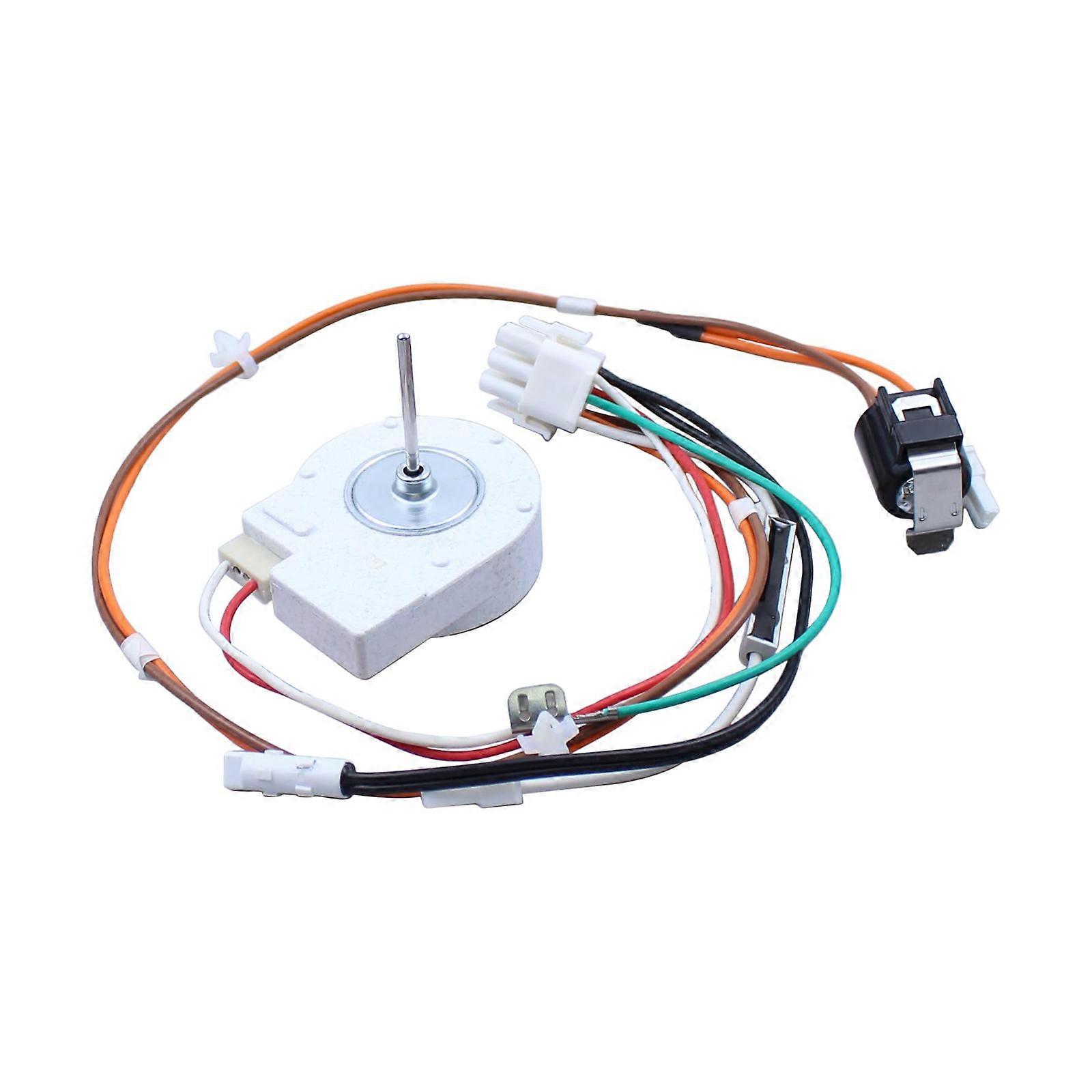12V Refrigerator Evaporator Fan Motor for Replace W10276647 Cooling Fan Motor Replacement Refrigerator Parts Enduring Multicolor
