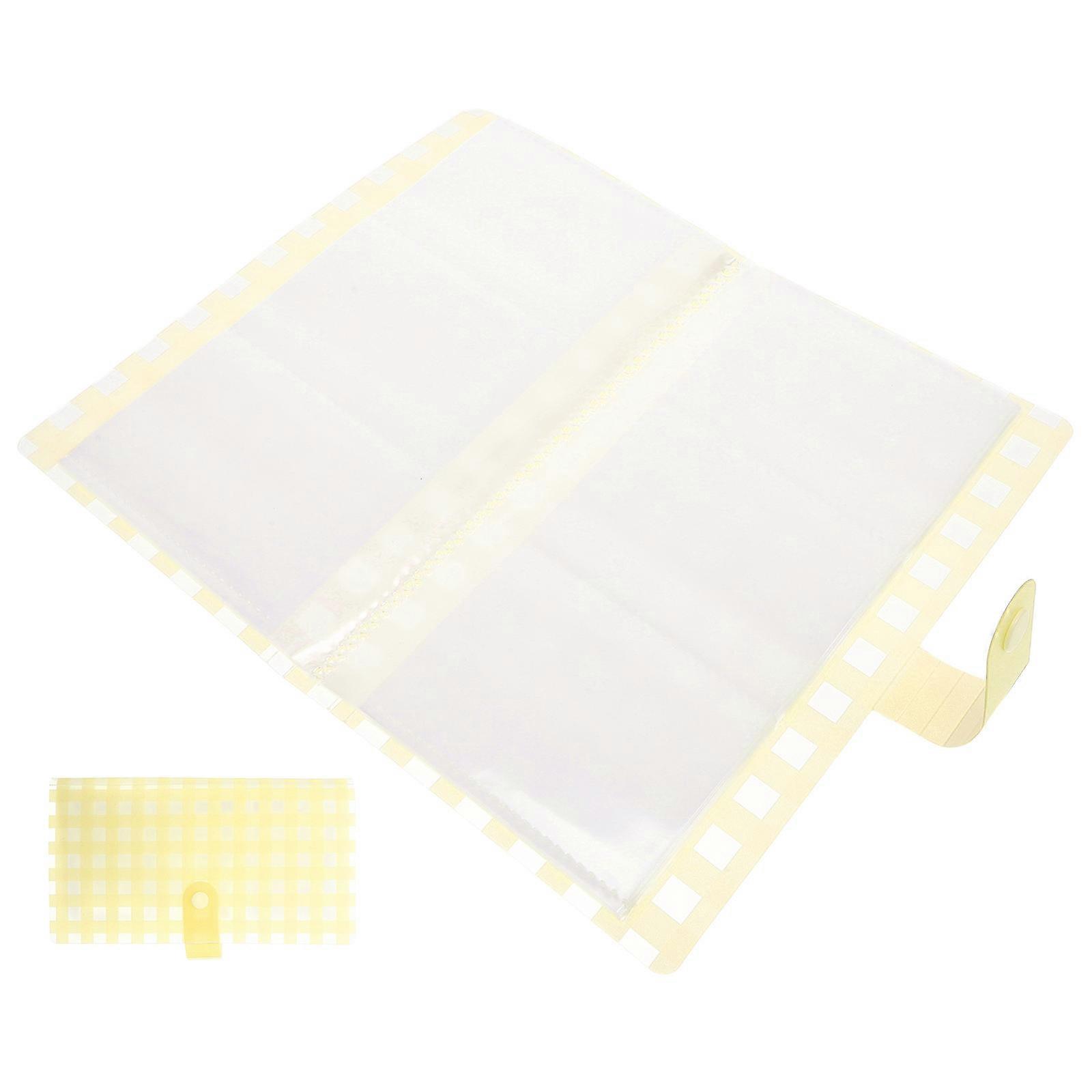 Frosted Portable Photocard Album Button Lock for 240 Cards