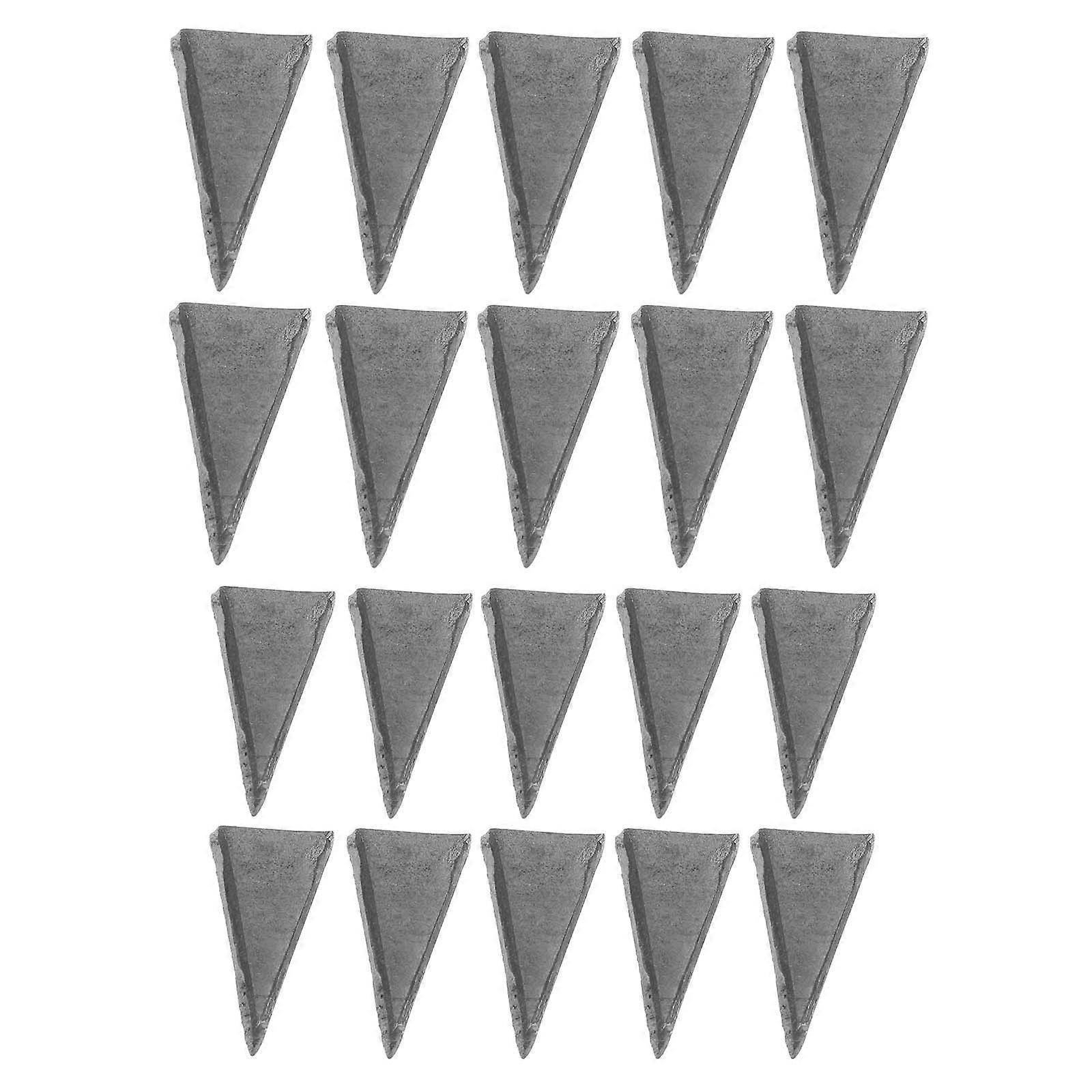 Hand Tool Wedges 20Pcs Suitable For Hammer And Fixing During Home Repair Grey Fills Gaps