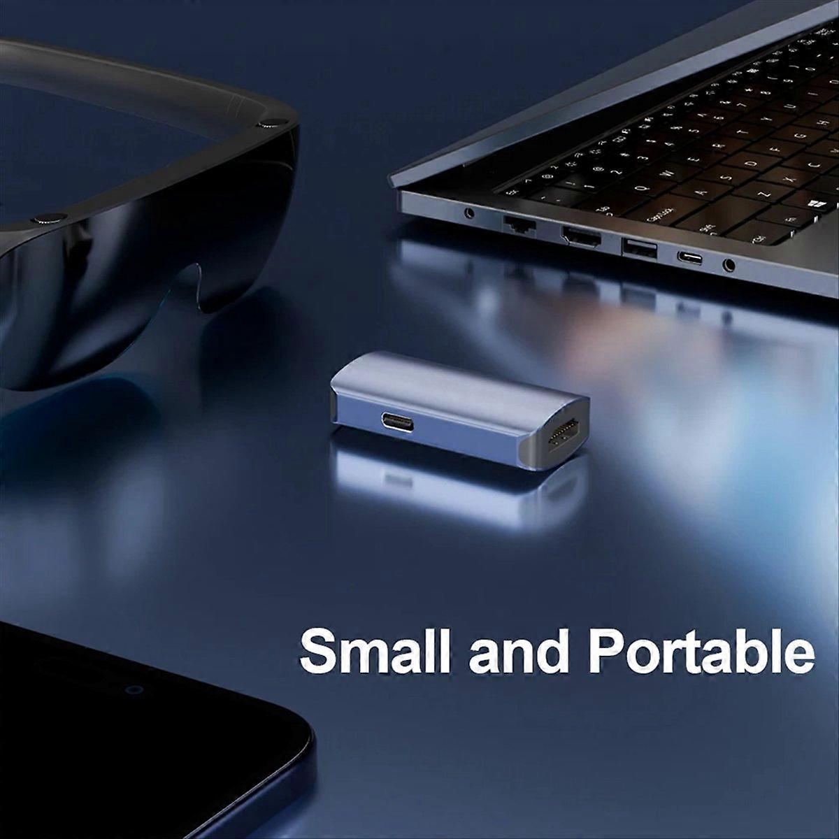 -Compatible to Type C Converter 4K60HZ