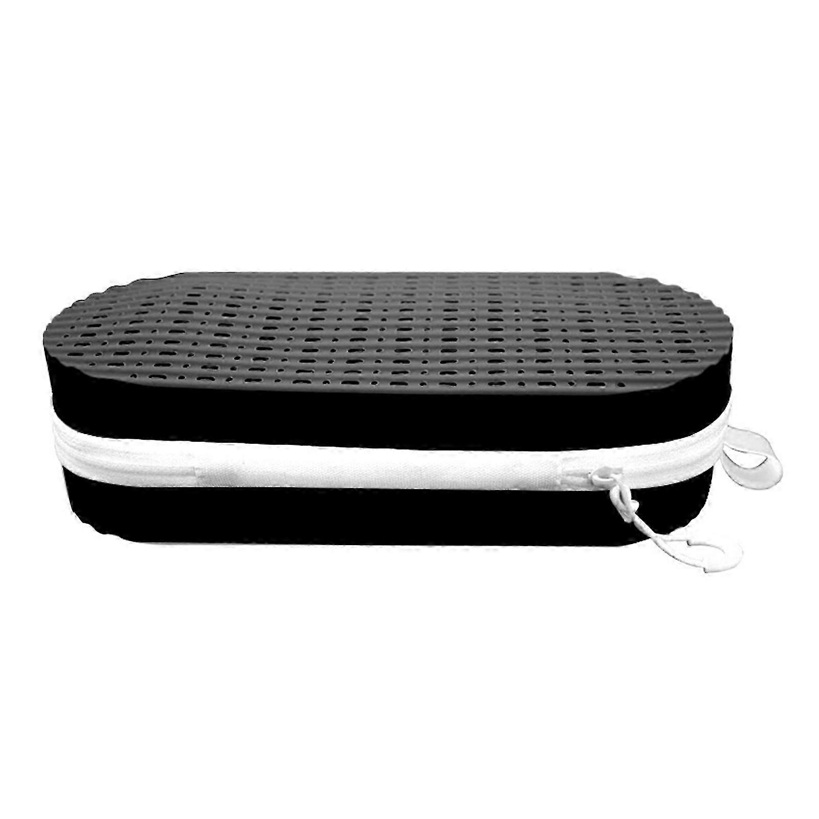 Swimming Goggle Protective Case Large Capacity Swim Goggle Case Swim Glasses Case for Swimmers and Fitness Enthusiasts yellow blue