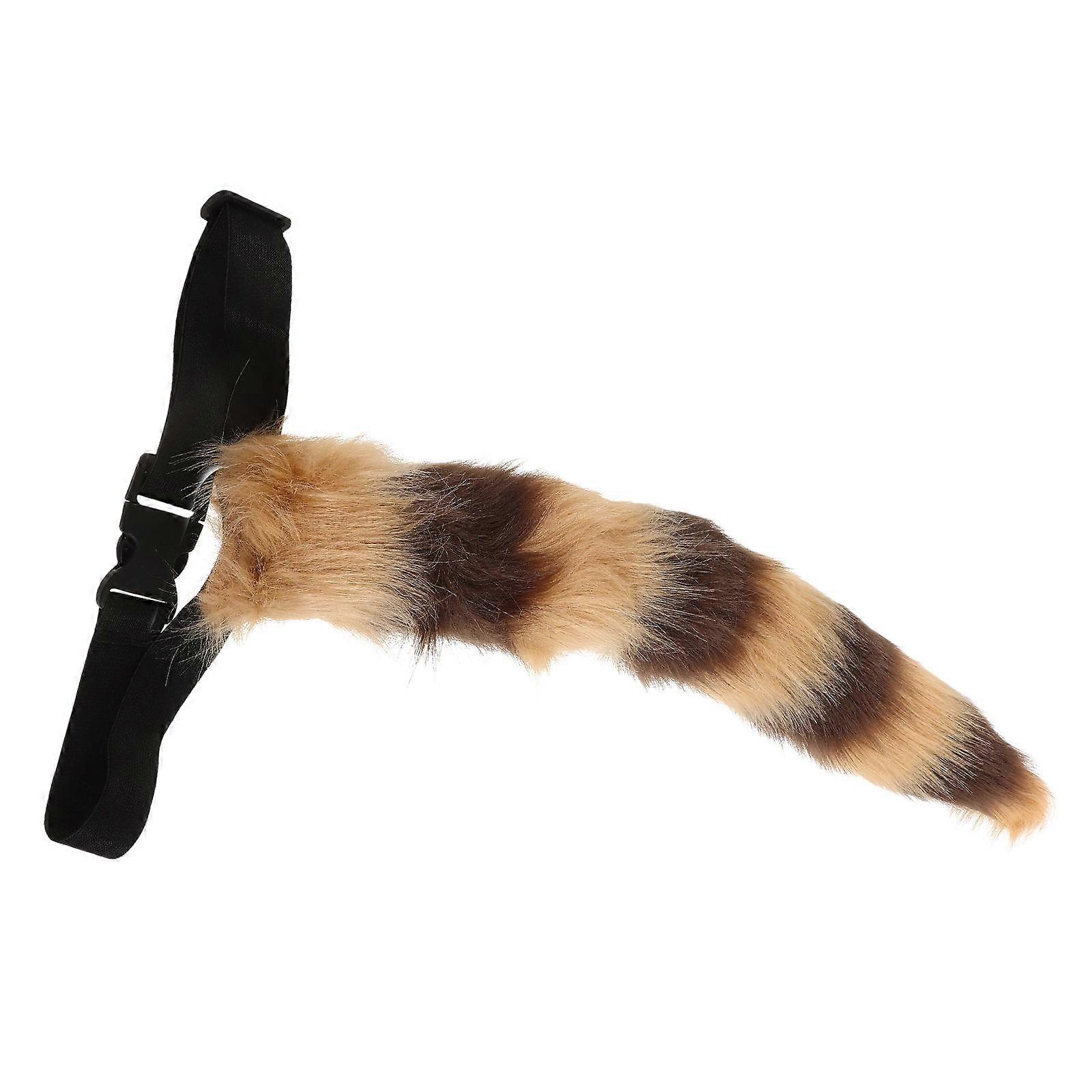 Multi Plush Fox Tail for Decoration Detachable Costume Accessory