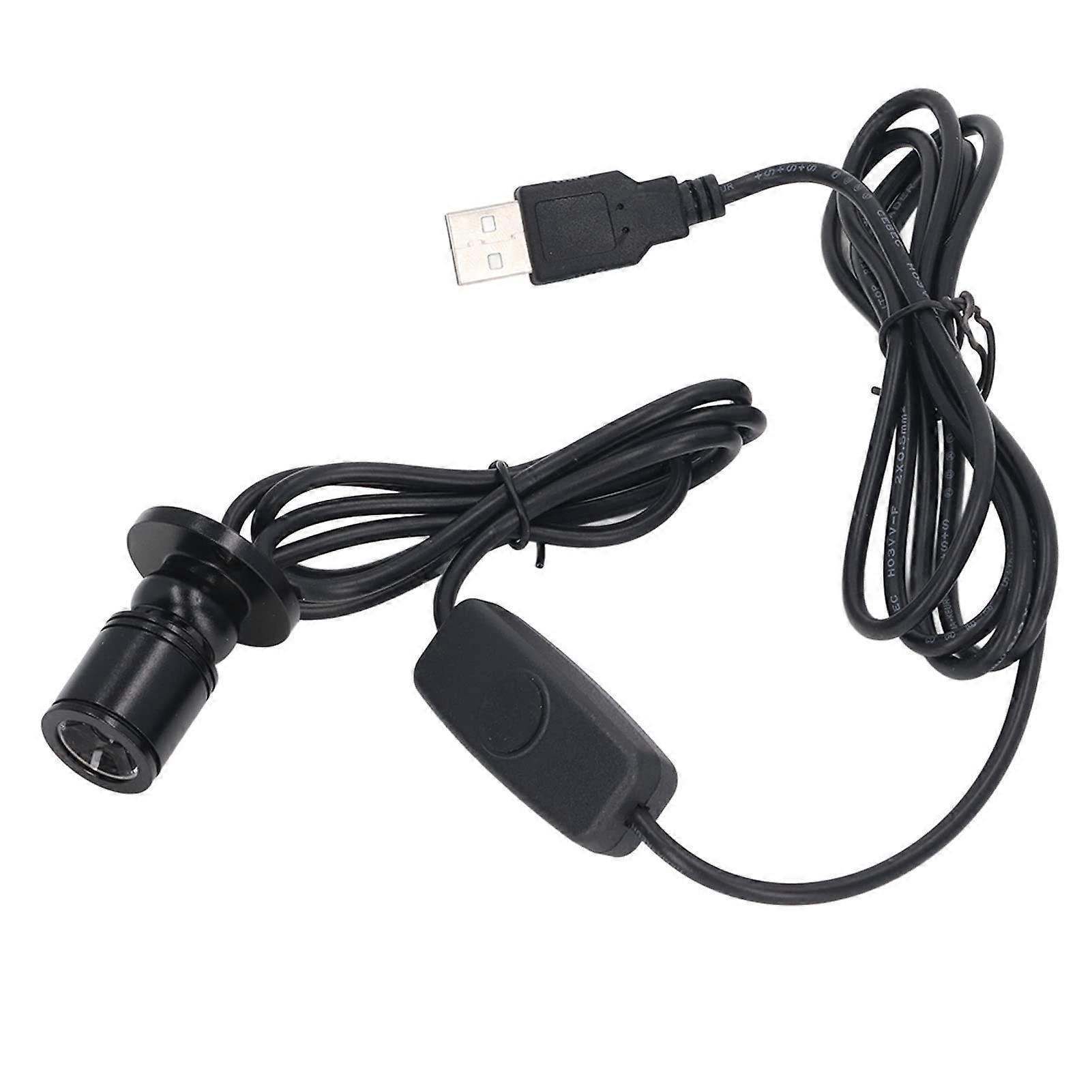 LED Display Spotlight USB 5V Dimmable with Stepless Control and 6.6ft Cable for Jewelry Showcase 6000K