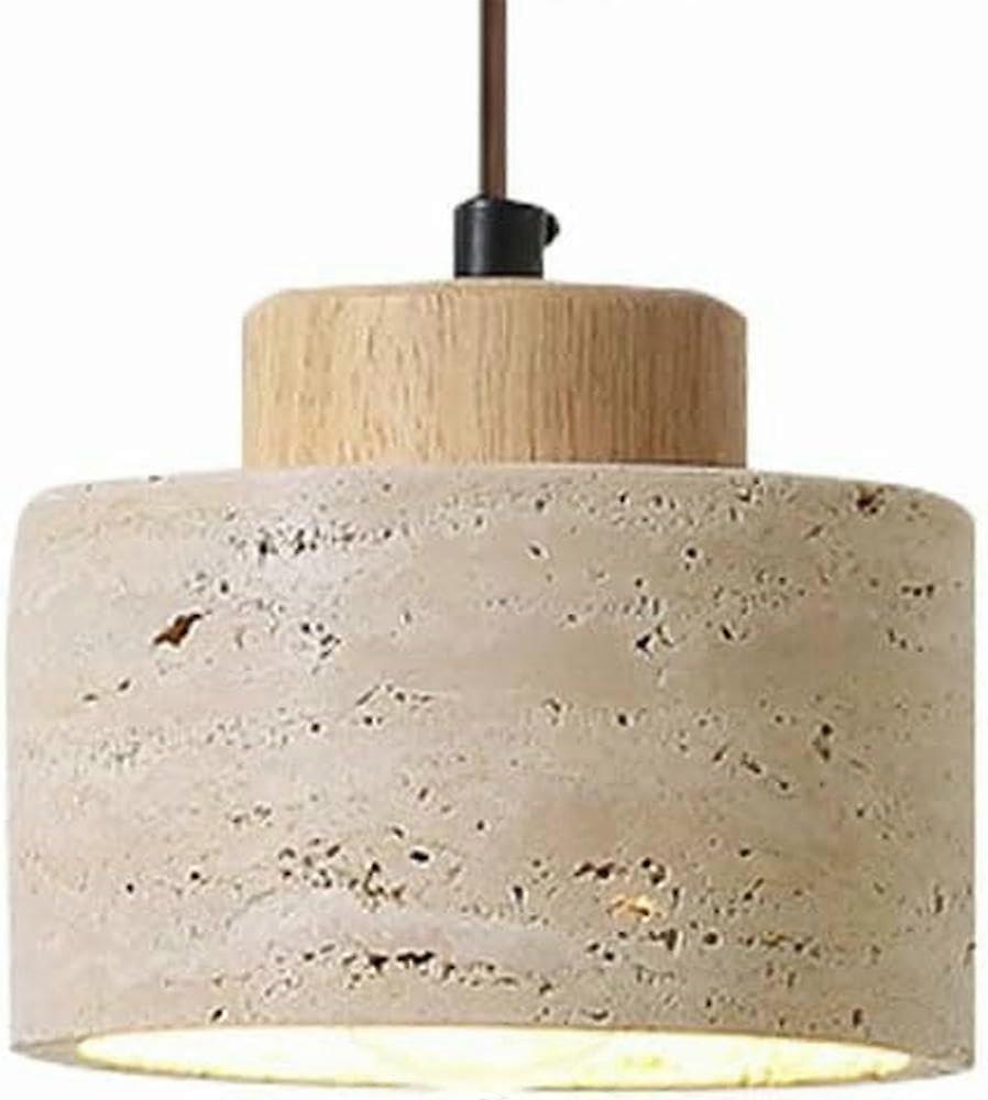 Pendant Light Marble Pendant Lamp E27 Adjustable Industrial Style Ceiling Light for Dining Room