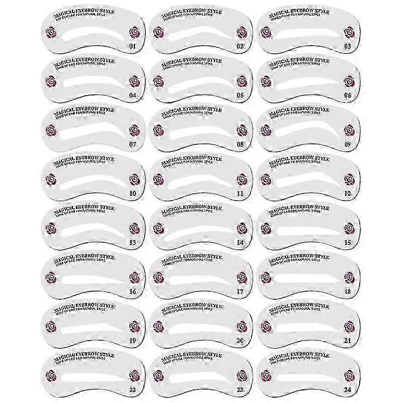 Eyebrow tablets 24 pcs white