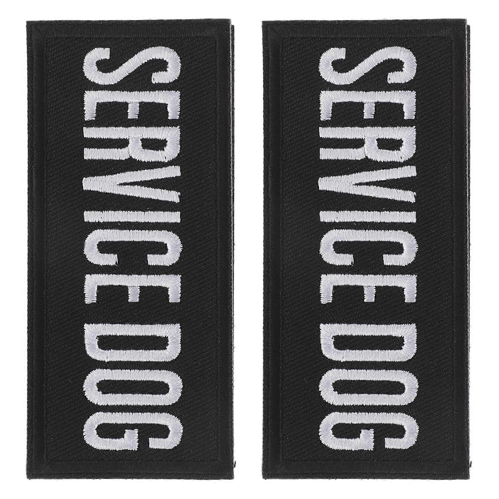 Comfortable Polyester Service Dog Harness for Training with 6Pcs Embroidered Patch