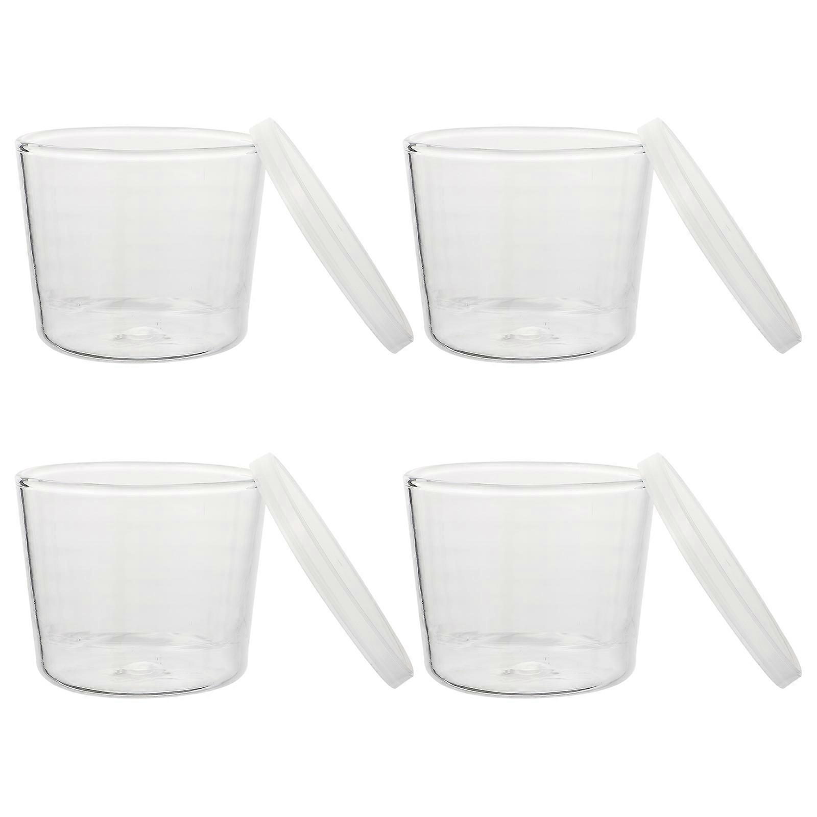 Milk Cup Glass Set for Home Use 1Set Practical Transparent Cups