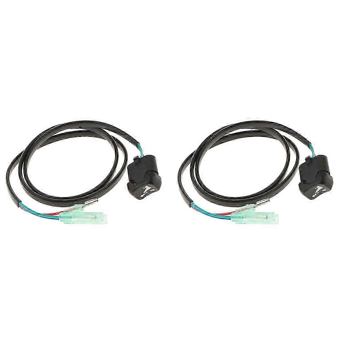 2X 37380-92E10 Trim Tilt Switch for Outboard Remote Control Box