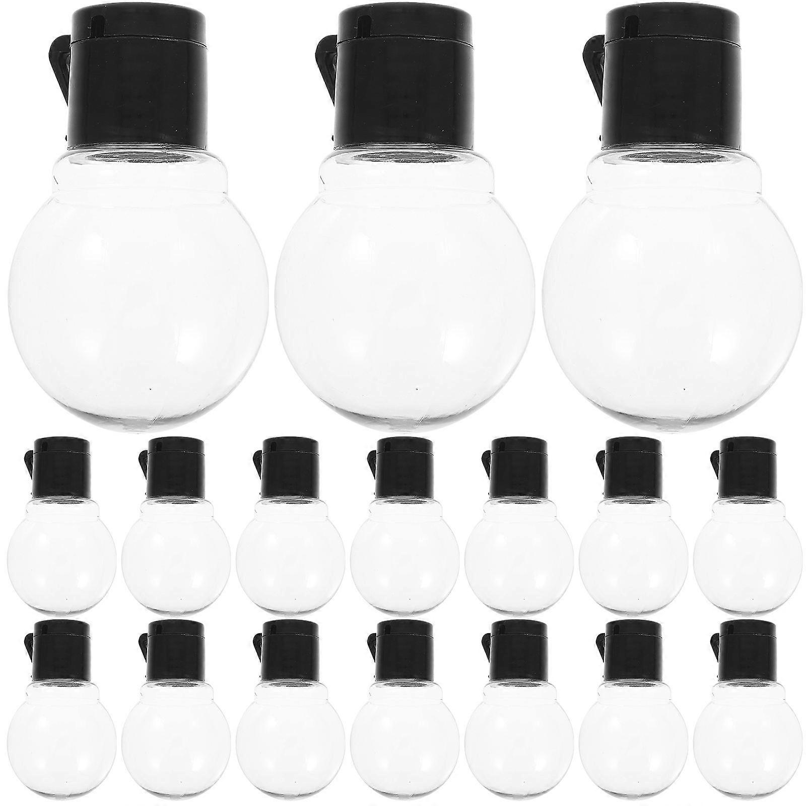 Globe Bulb Decoration for String Lights Hanging 20Pcs Transparent Bulbs