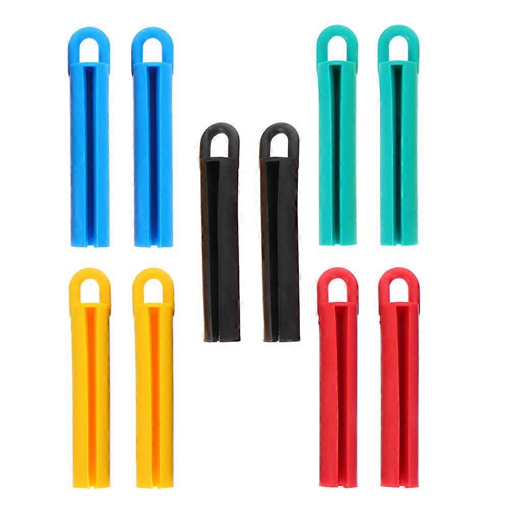 Geschmeidige Billardqueue-Halterungen, 10 Stück, verschiedene Farben