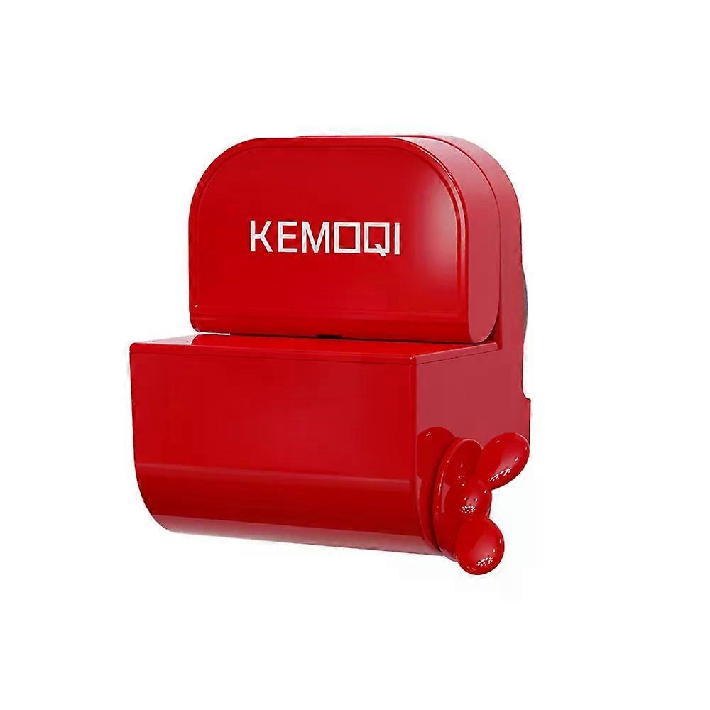 Storage Rack Clip Toothpaste Squeezer Manual Punch-free Toothpaste Holder Bathroom Accessories Suction Cup Toothpaste Dispenser