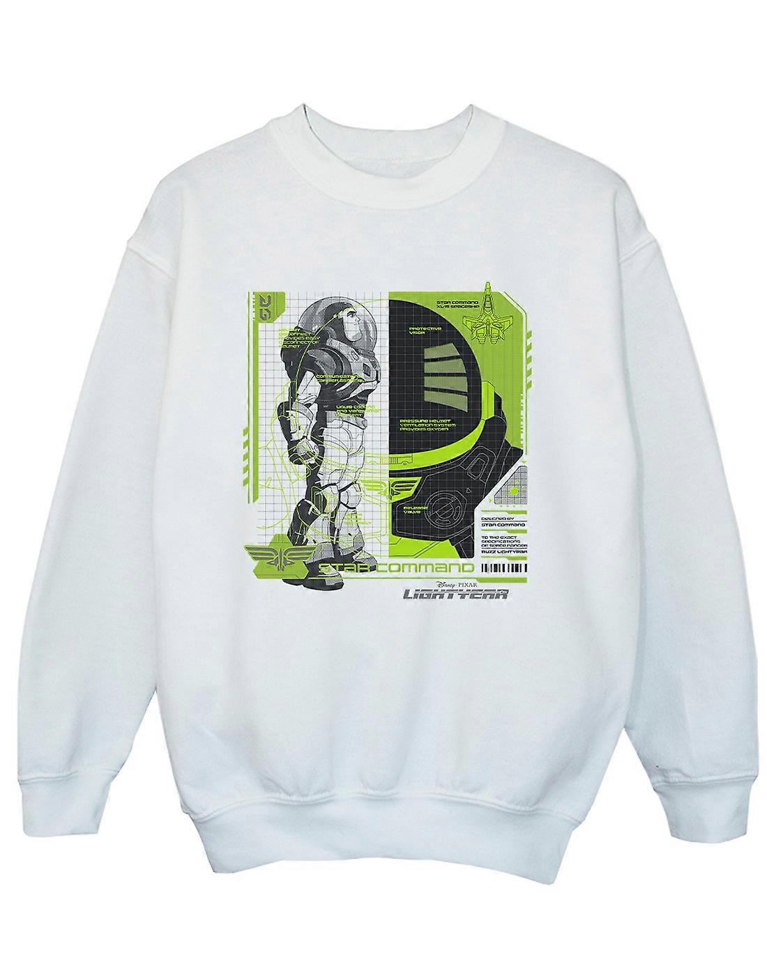 Disney Boys Lightyear Buzz Tech Panel Sweatshirt