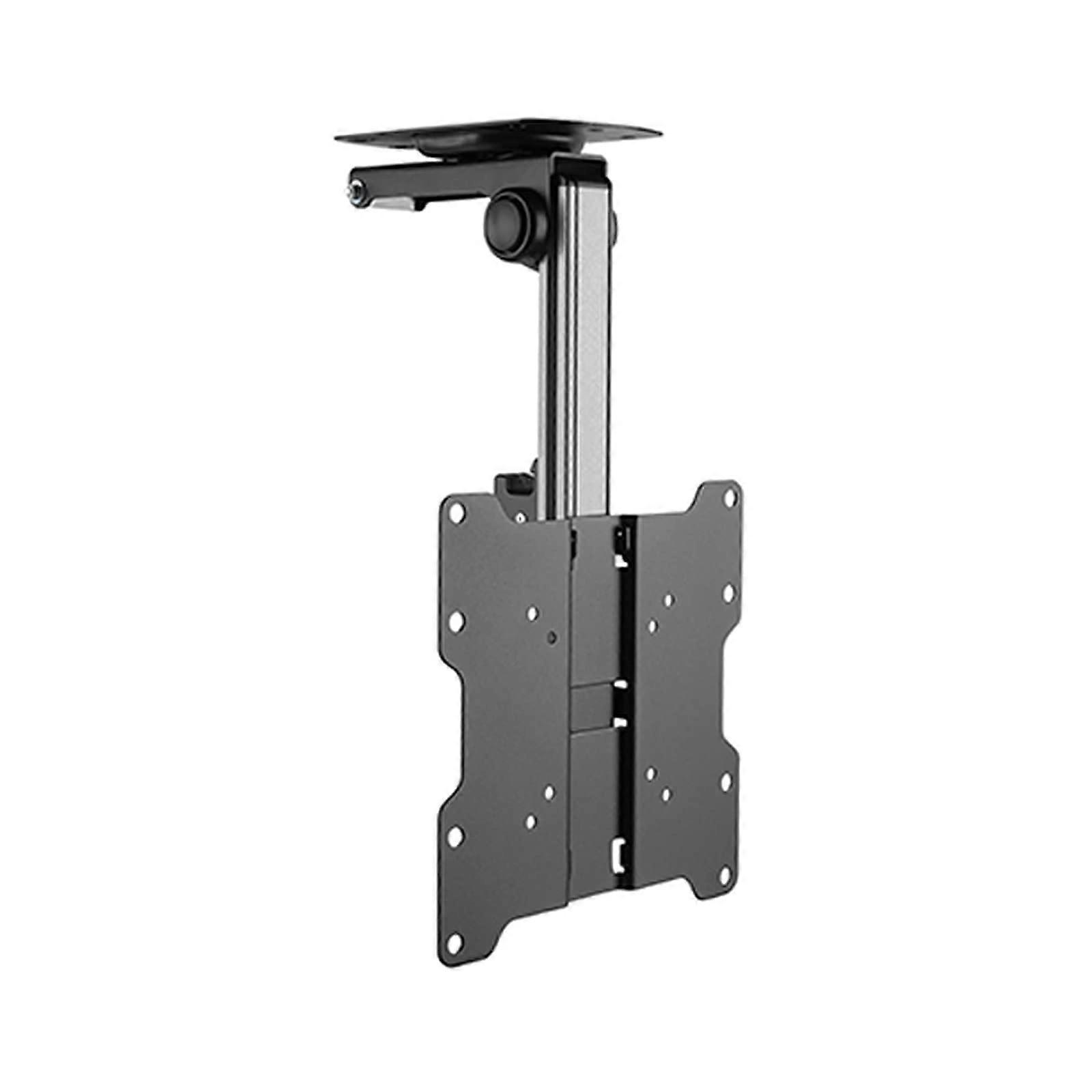 Ceiling TV Mount with Adjustable Tilt and Foldable Bracket for 1737 Inch TVs, Space Saving Design