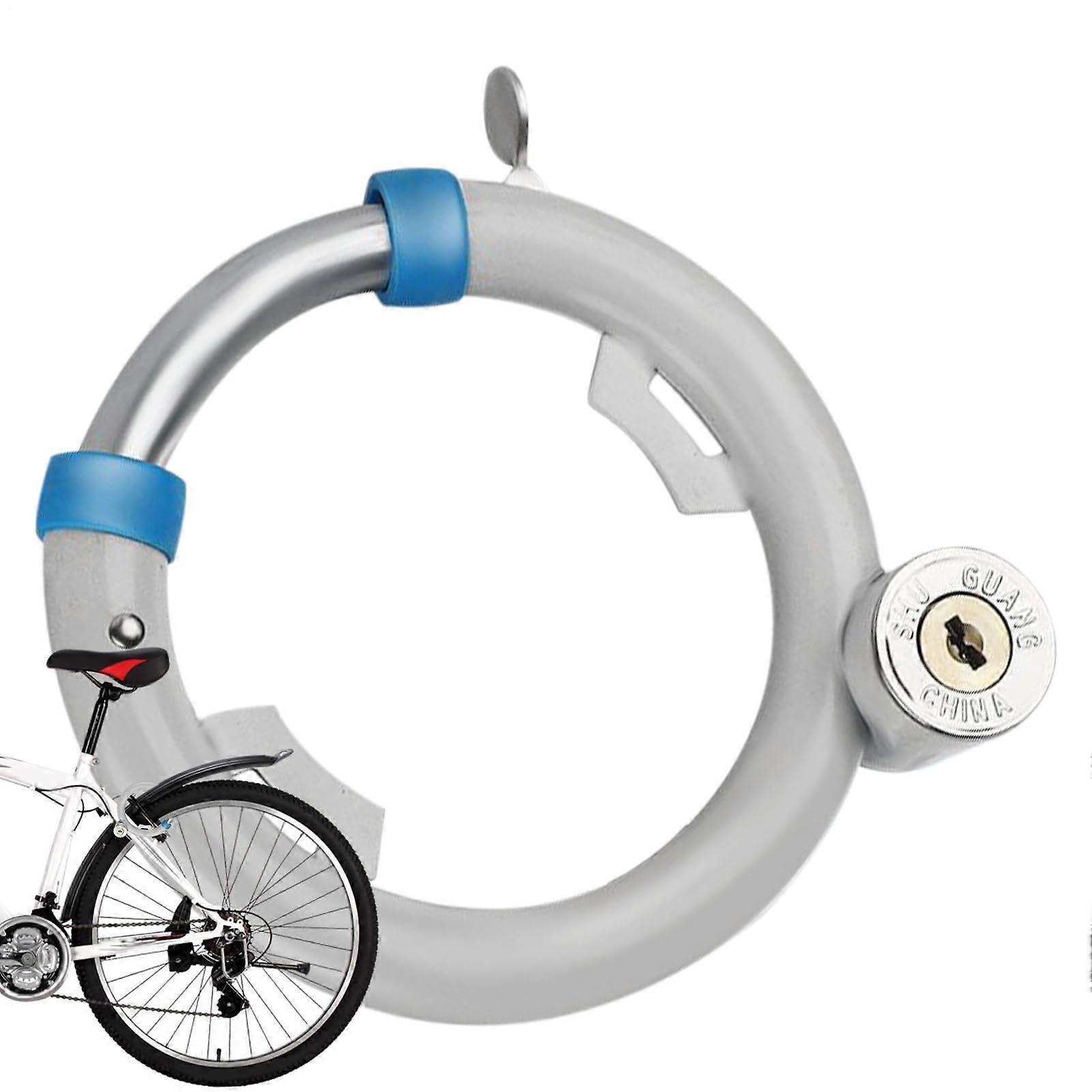 Bike Lock with Enhanced Security Core, Heavy Duty Round AntiTheft Bicycle Lock for Electric Bikes